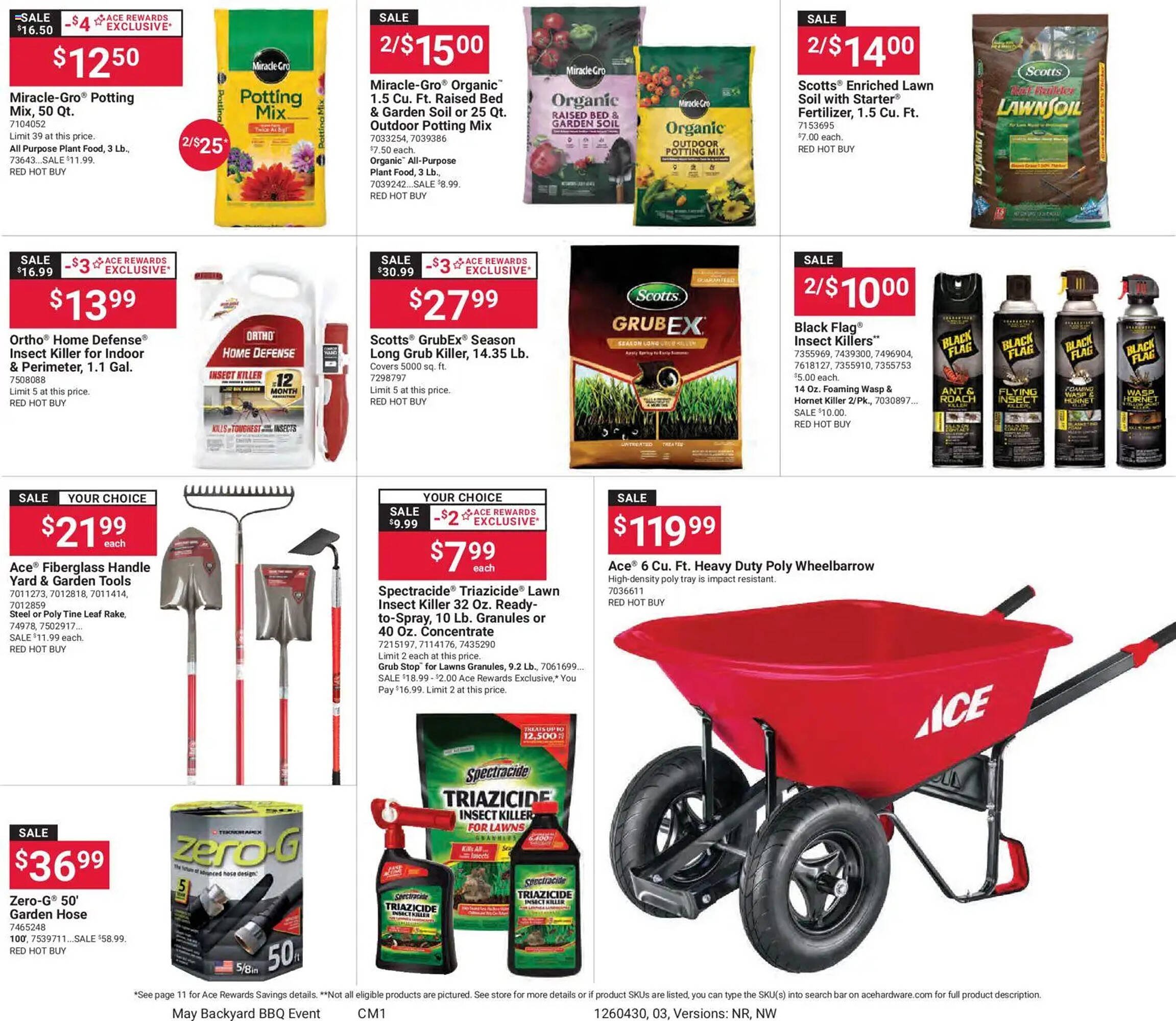 Ace Hardware flyer
