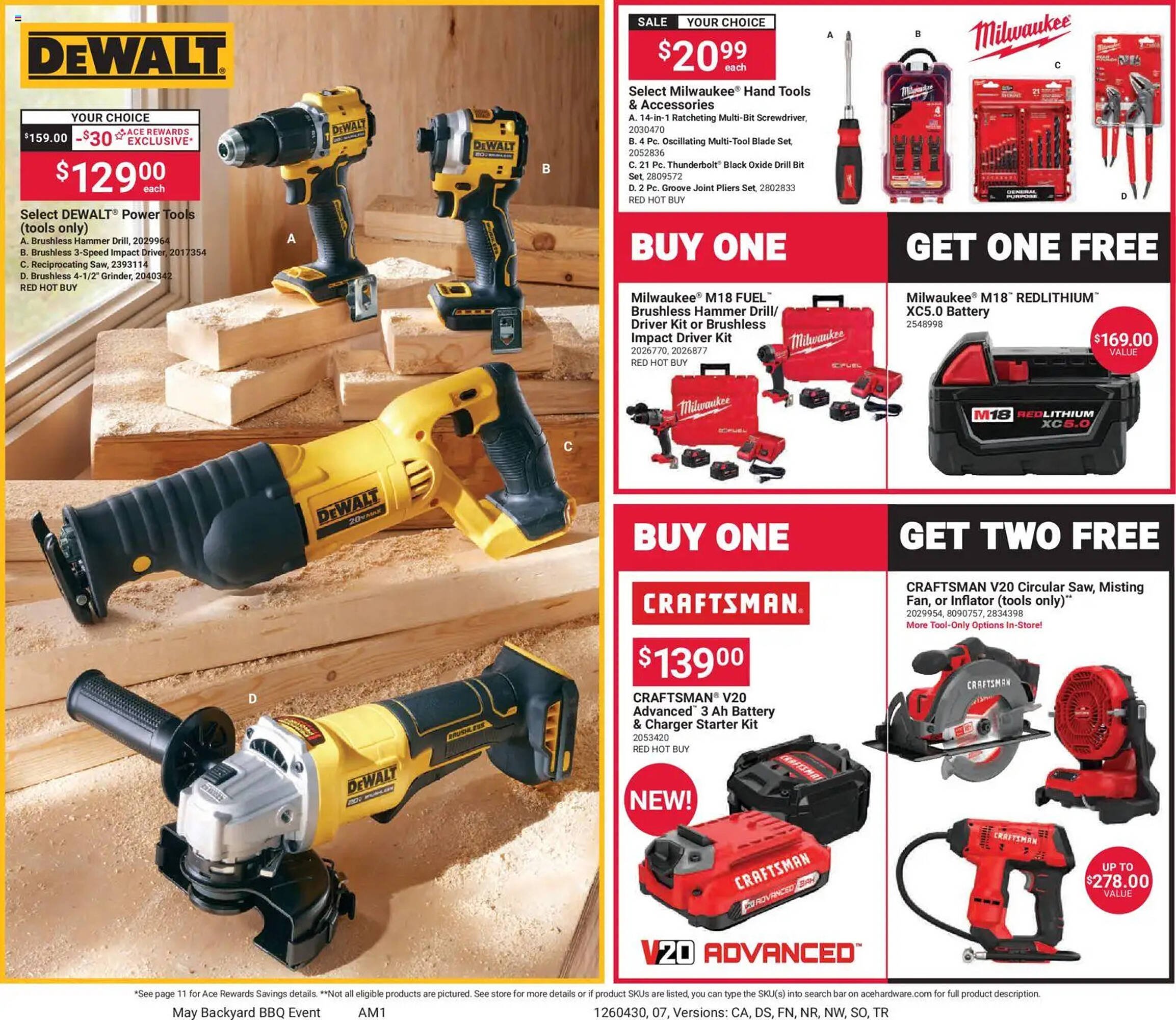 Ace Hardware flyer