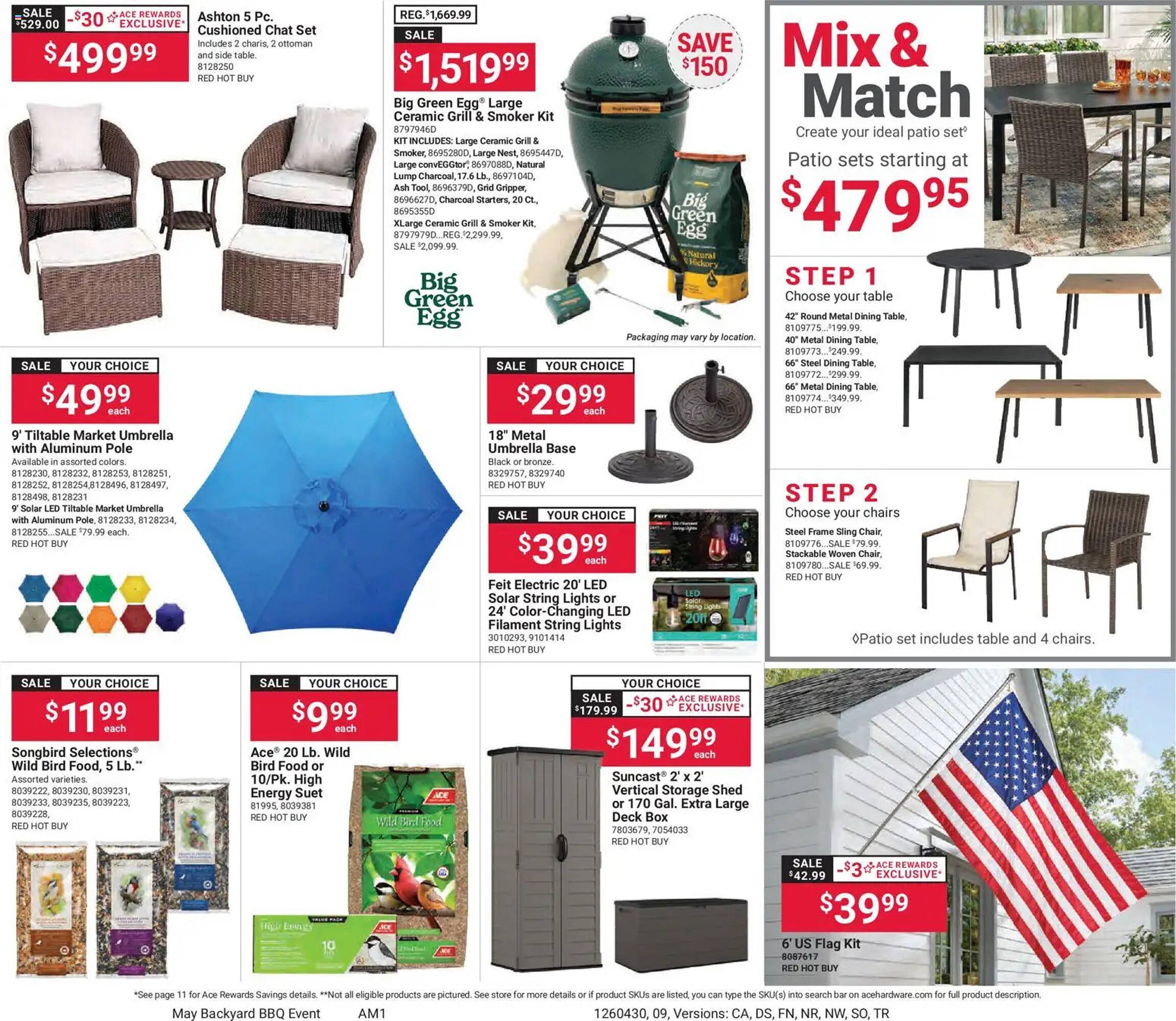 Ace Hardware flyer