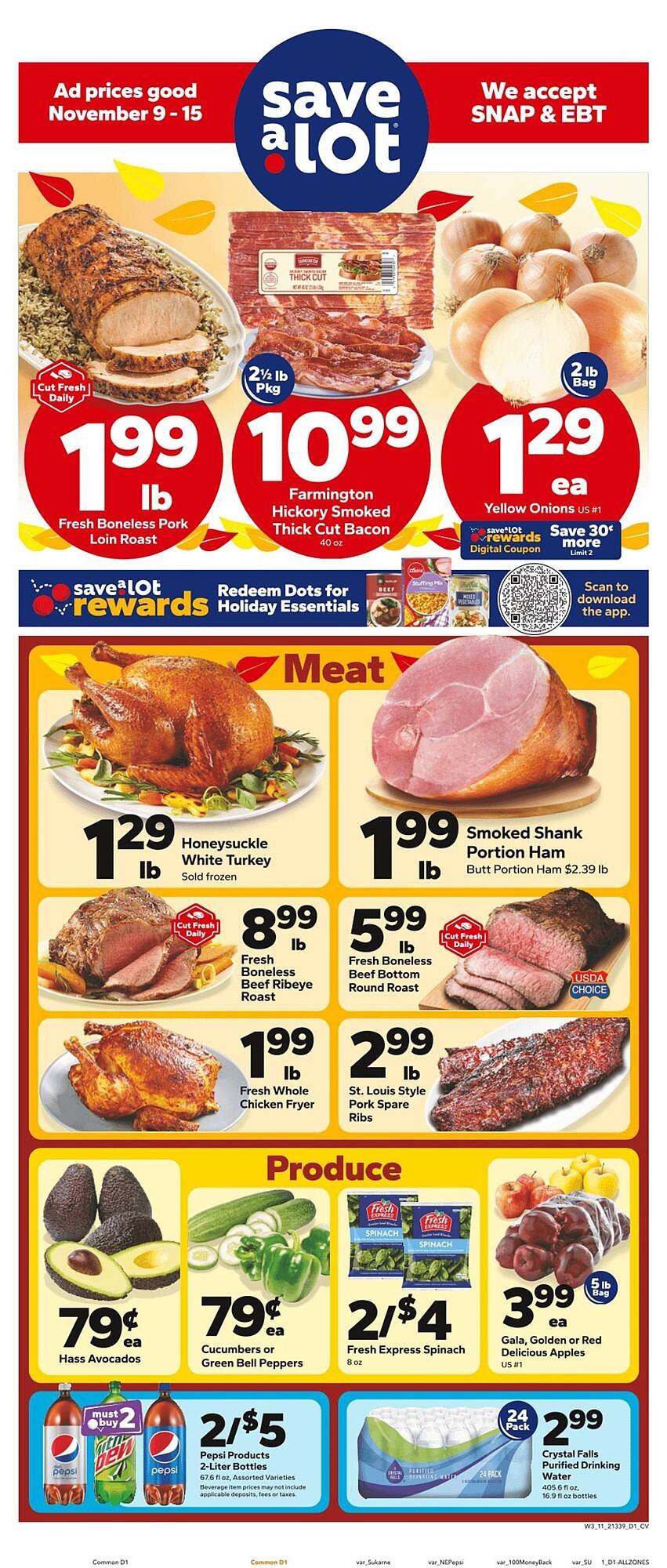 Save a Lot weekly ad (2025-11-09 - 2025-11-15) | 1