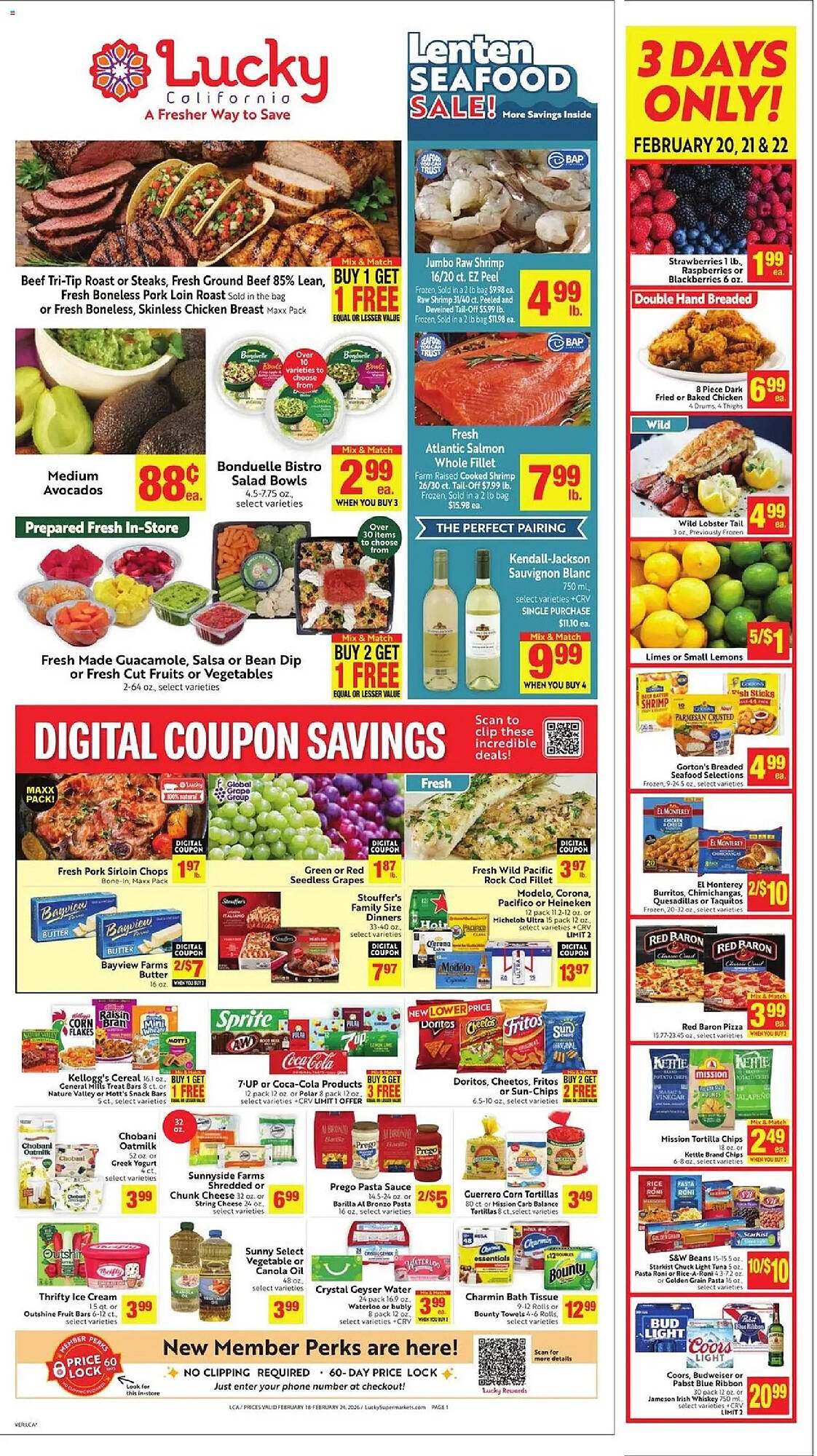 Lucky Supermarkets weekly ad