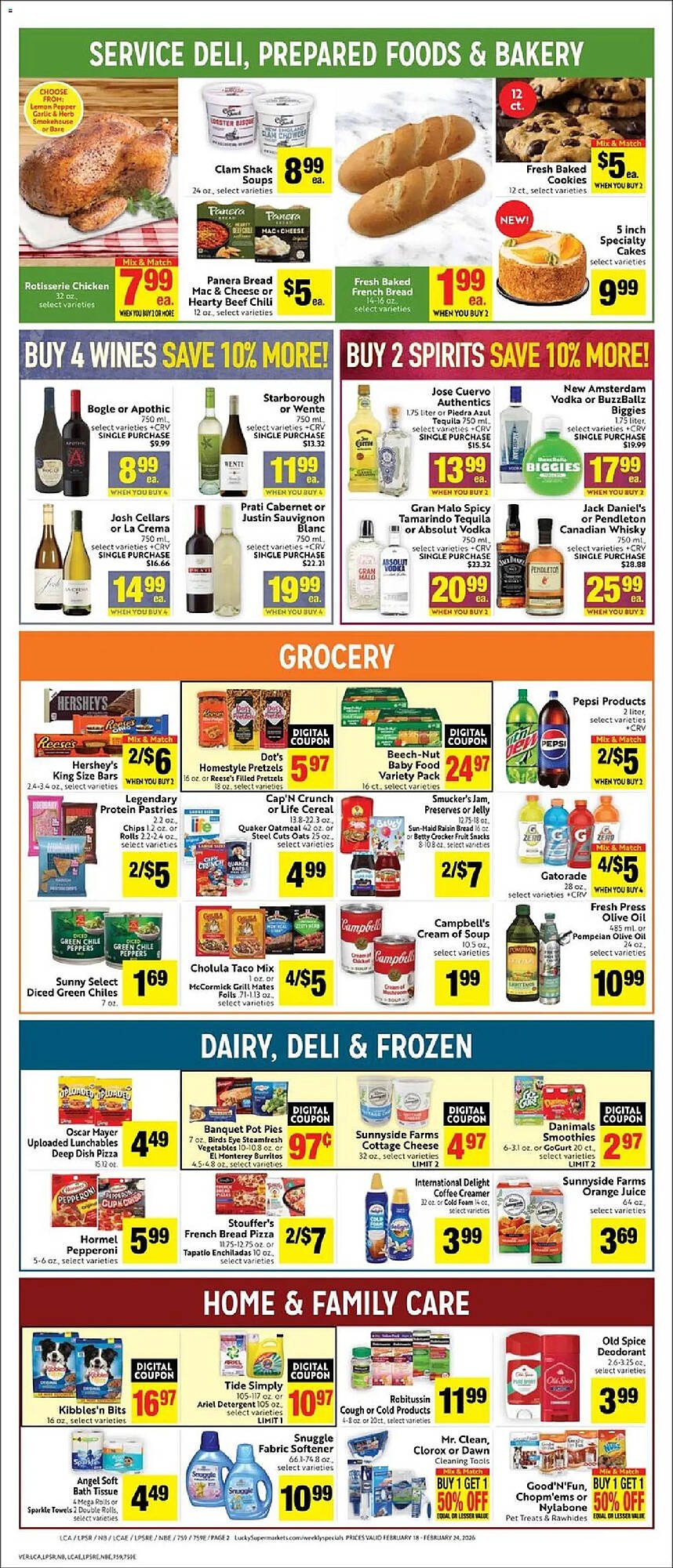Lucky Supermarkets weekly ad