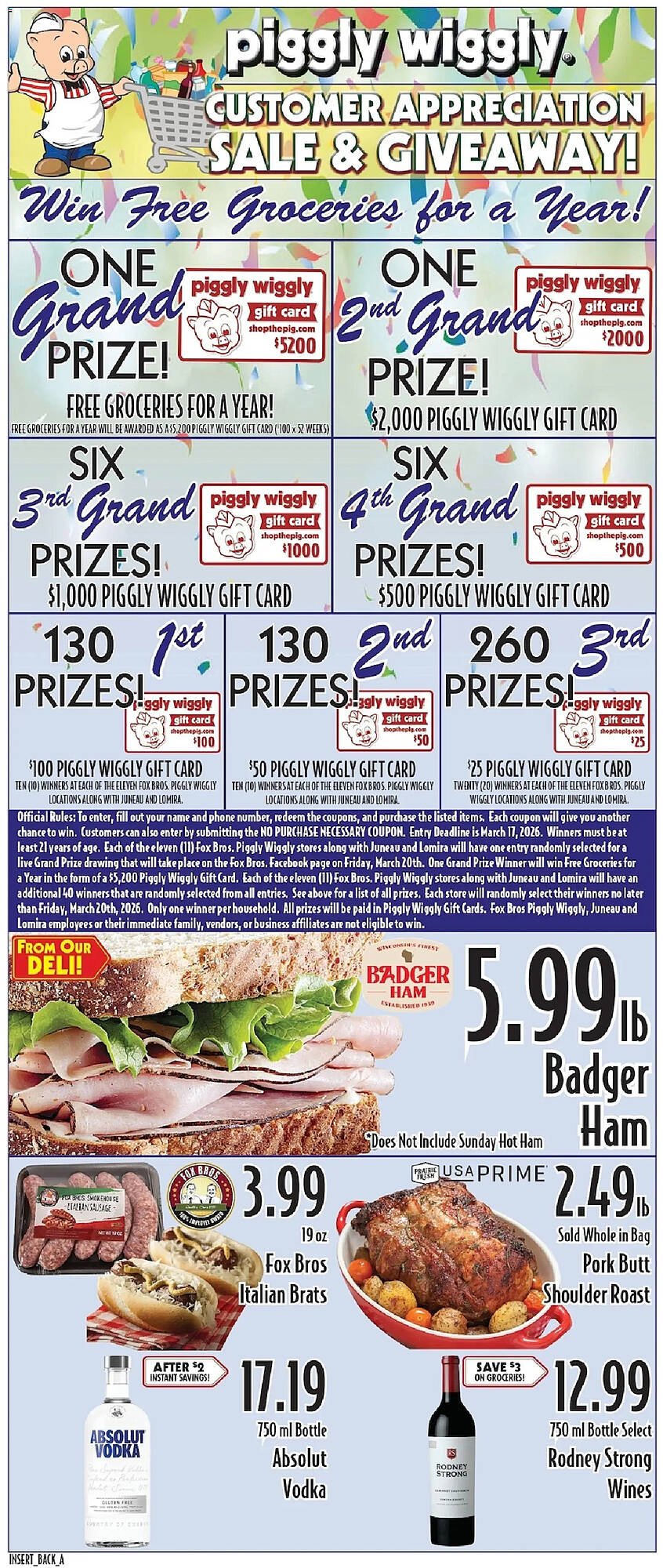 Piggly Wiggly weekly ad
