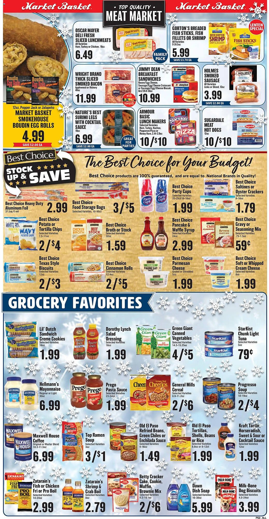 Market Basket weekly ad
