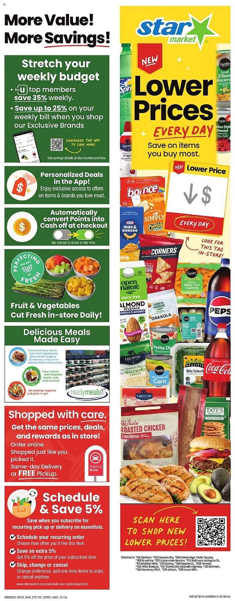 Star Market Weekly Ad (2025-08-08 - 2025-08-15) | 1