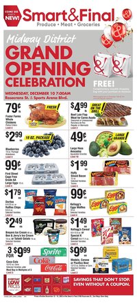 Smart &amp; Final weekly ad