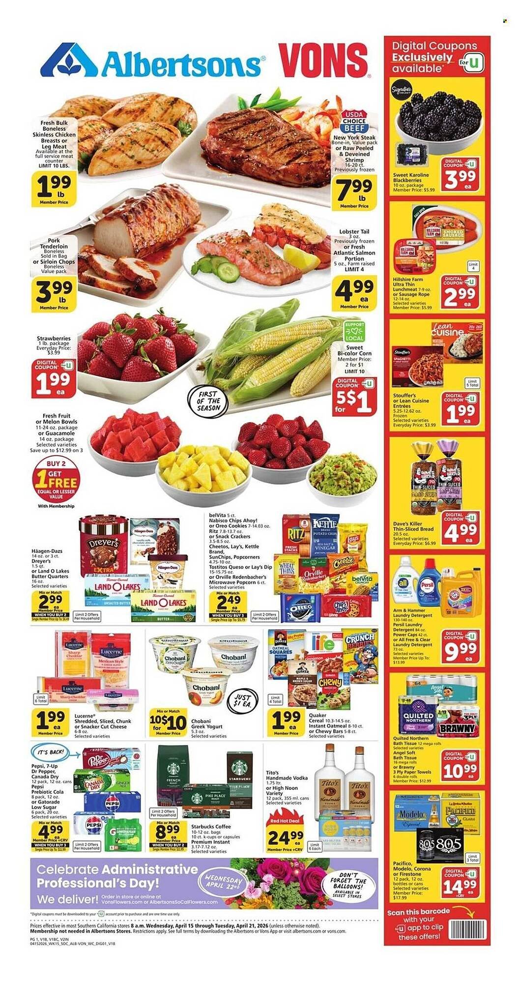 Vons weekly ad