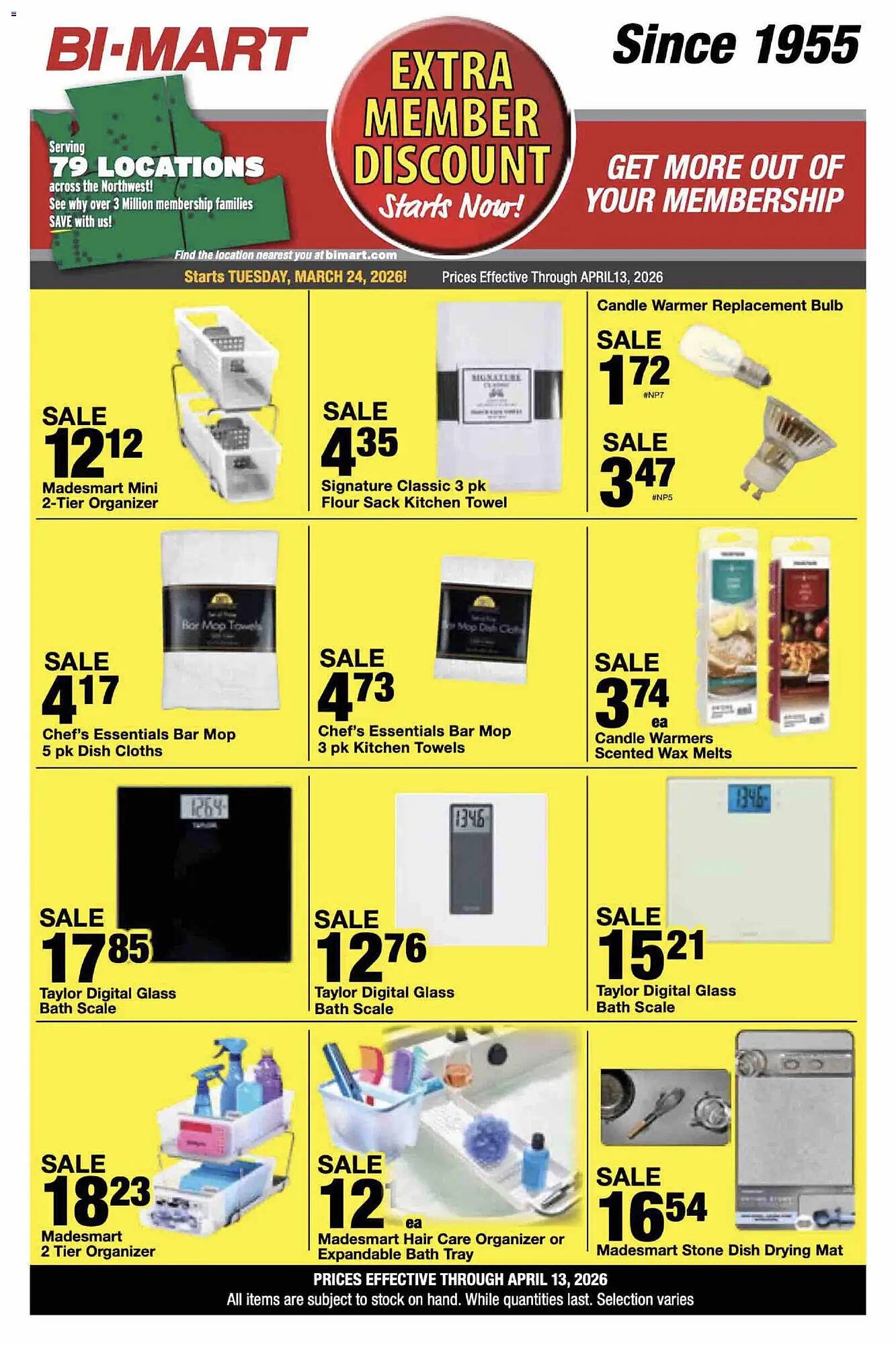 Bi-Mart weekly ad