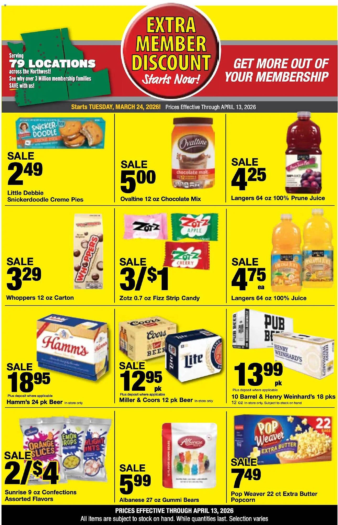 Bi-Mart weekly ad