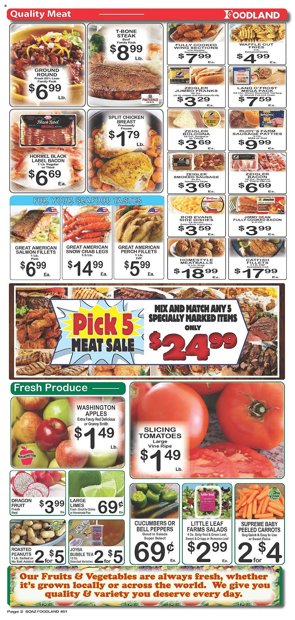 Foodland weekly ad (2025-10-21 - 2025-10-27) | 2