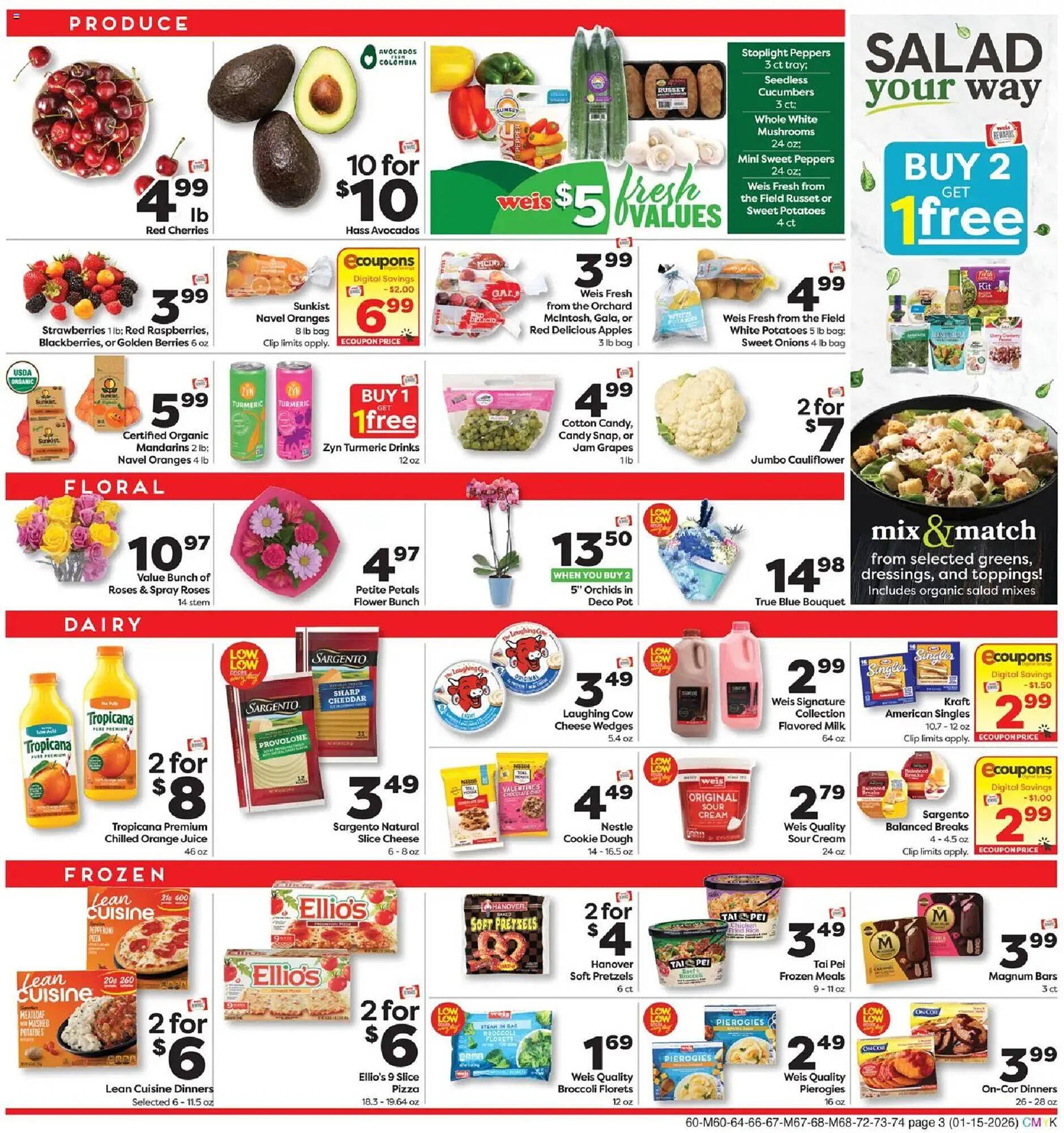 Weis Markets weekly ad