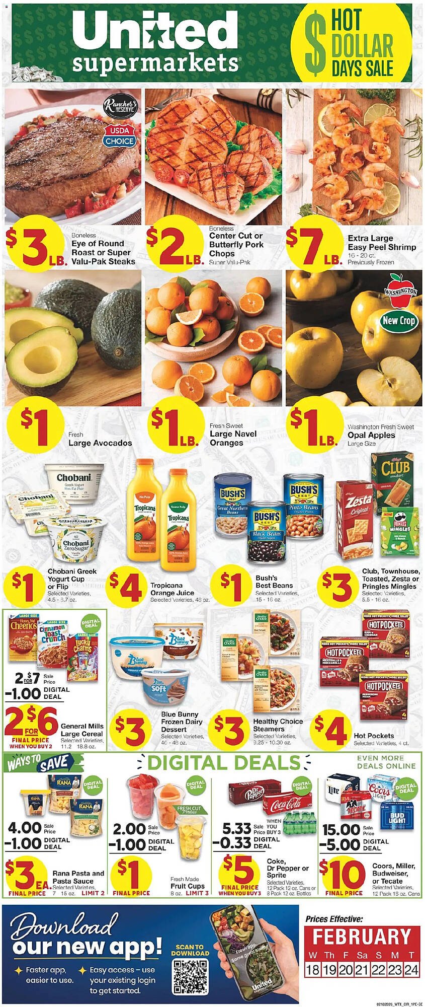 United Supermarkets weekly ad