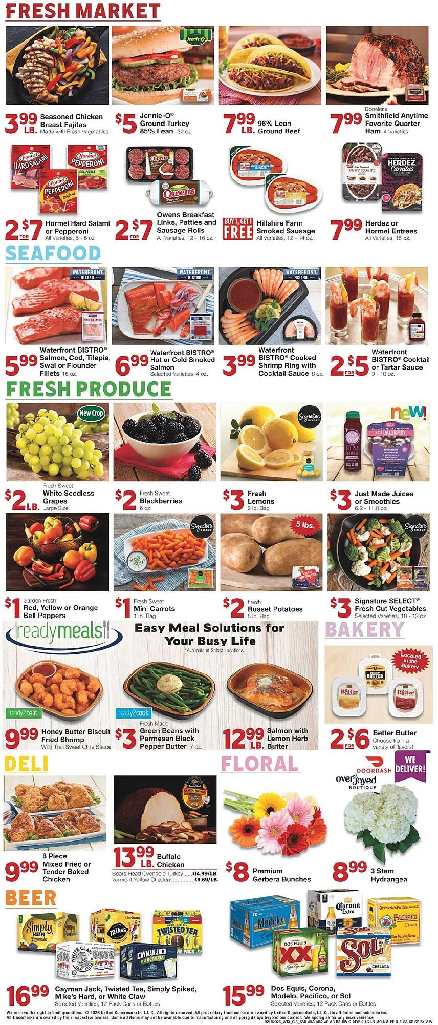 United Supermarkets weekly ad