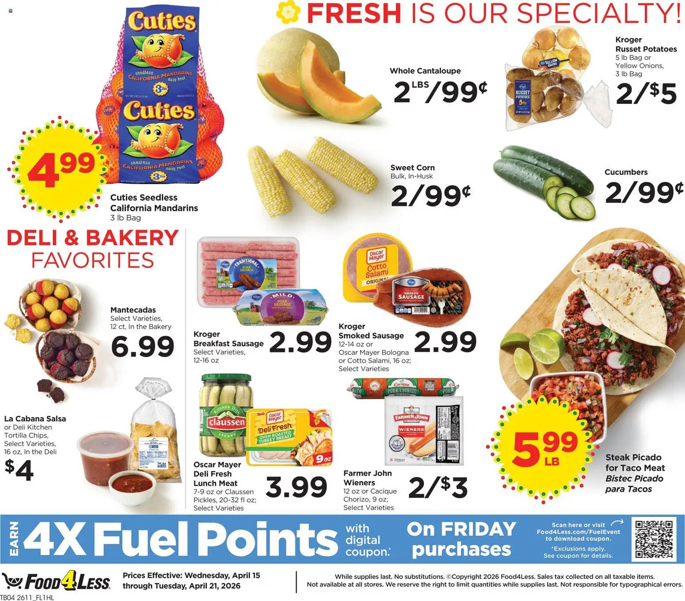 Food 4 Less weekly ad