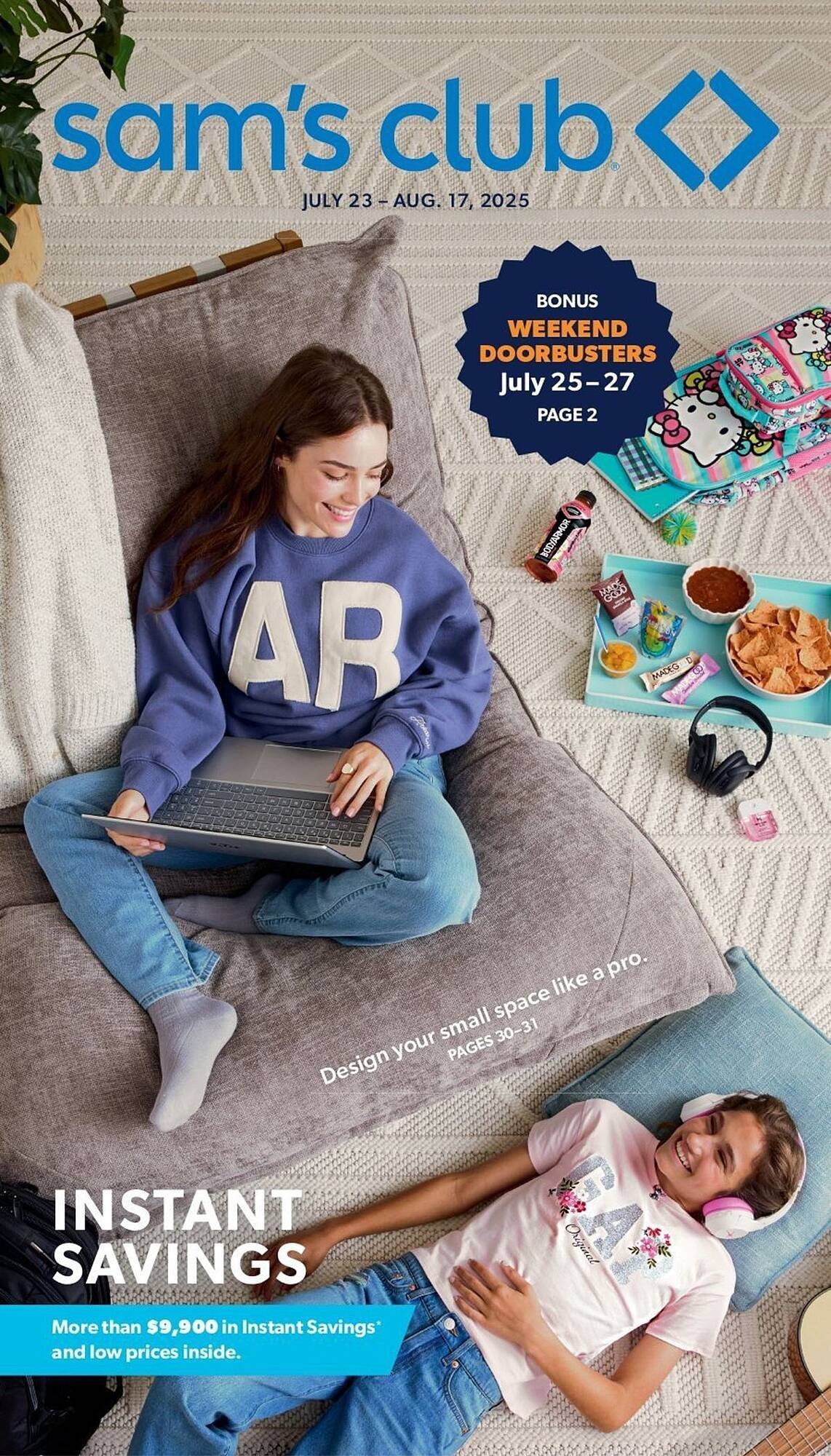 Sam&#039;s Club Weekly Ad (2025-07-23 - 2025-08-17) | 1