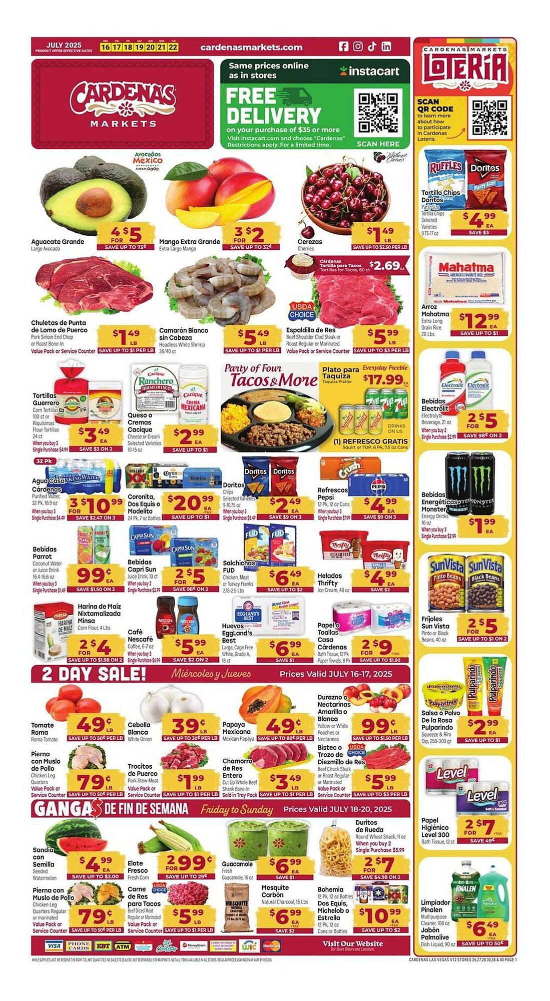 Cardenas Weekly Ad (2025-07-16 - 2025-07-22) | 1