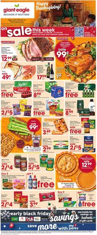 Giant Eagle weekly ad