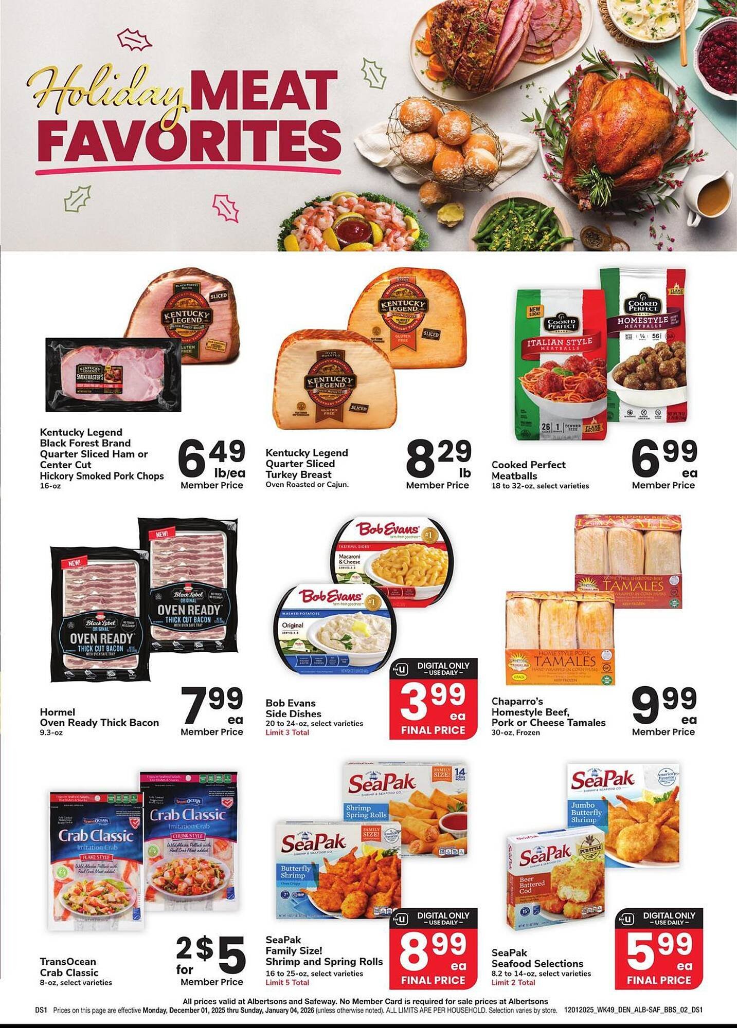 Safeway weekly ad