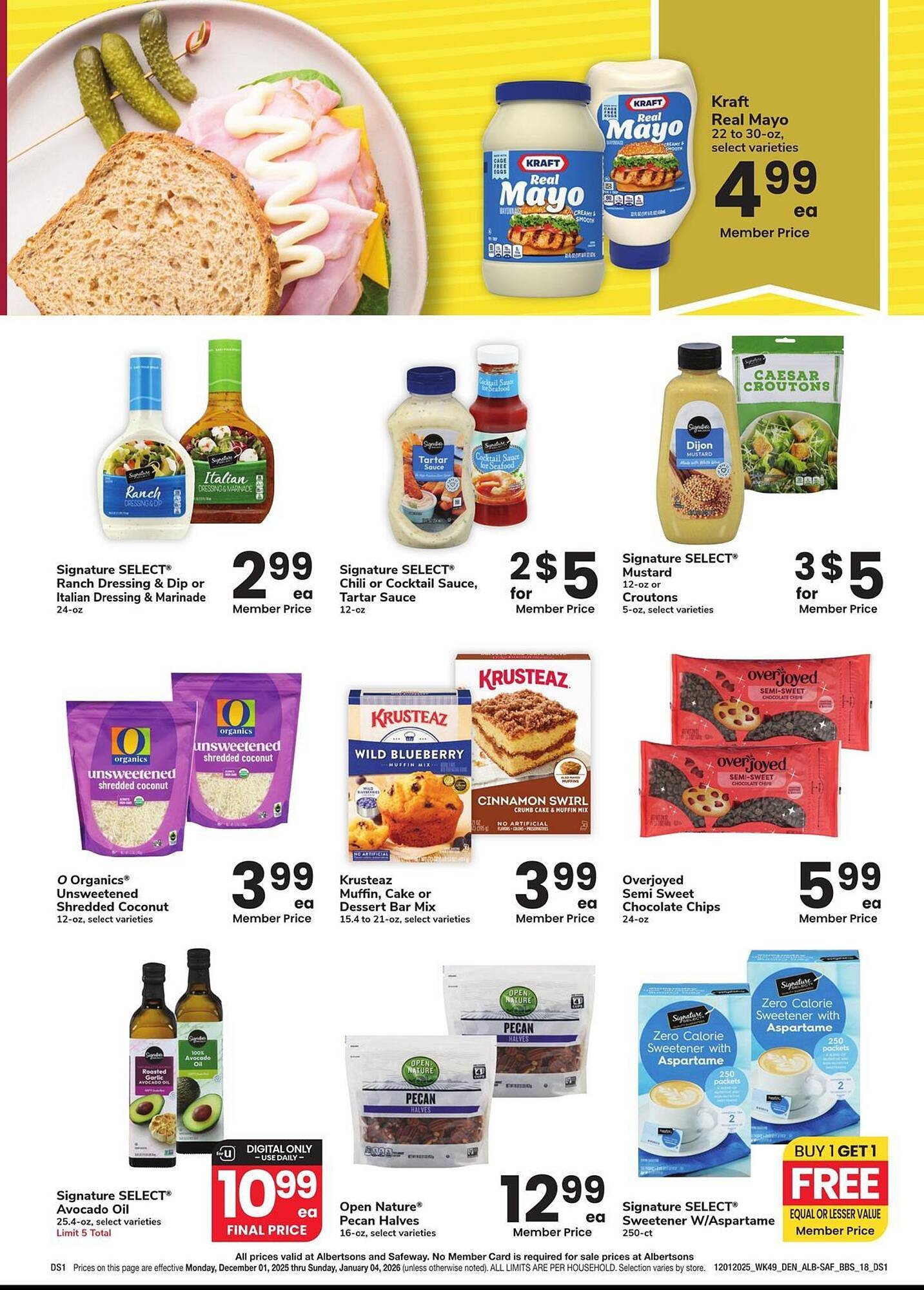 Safeway weekly ad