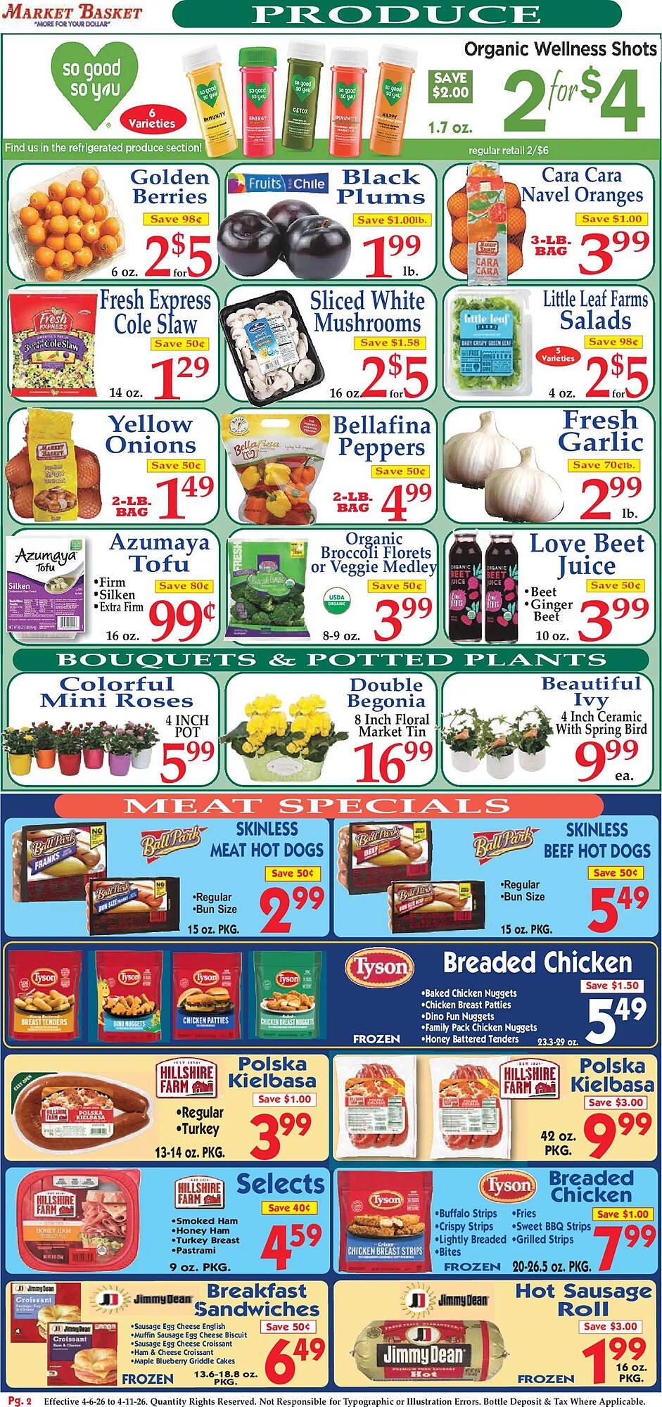 Market Basket weekly ad