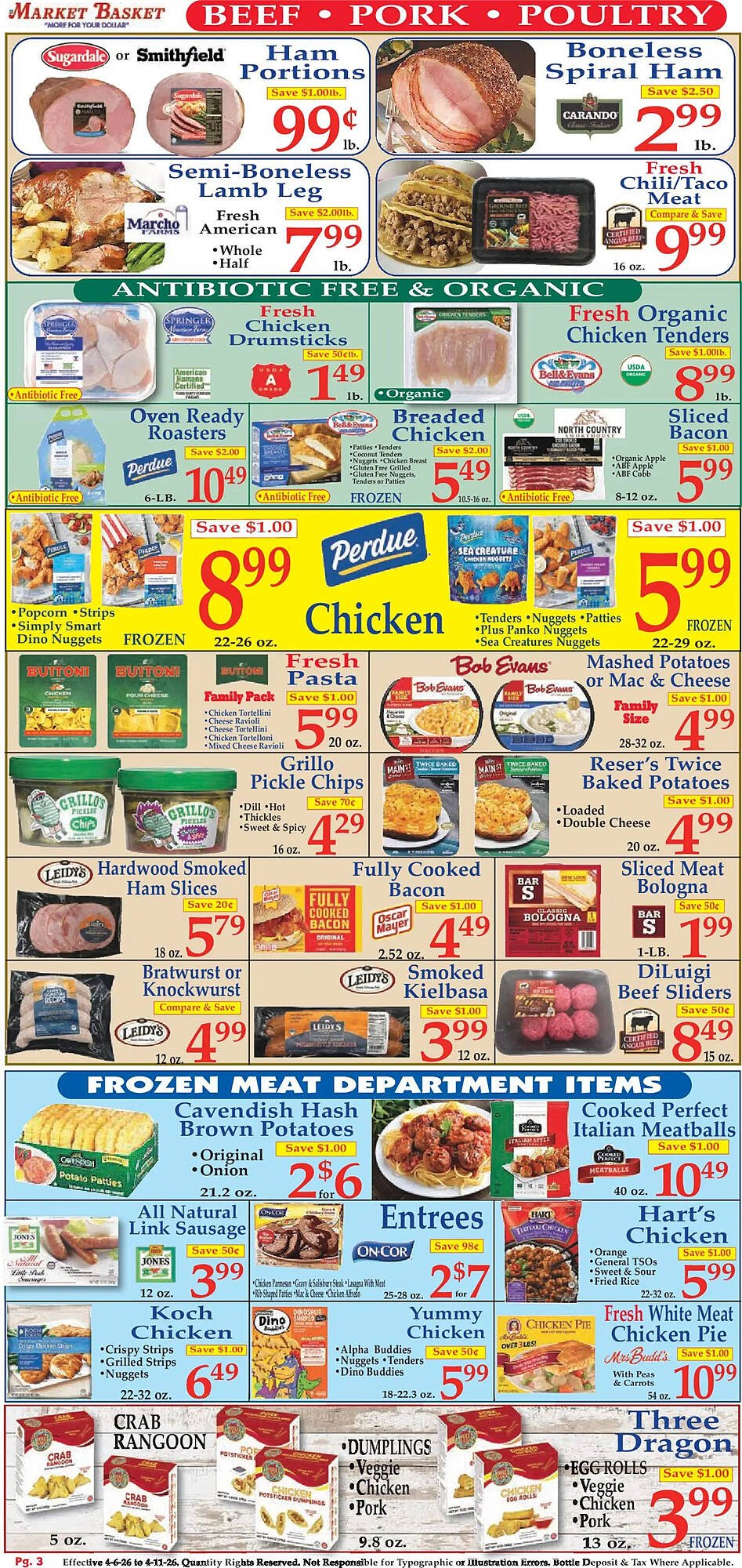 Market Basket weekly ad