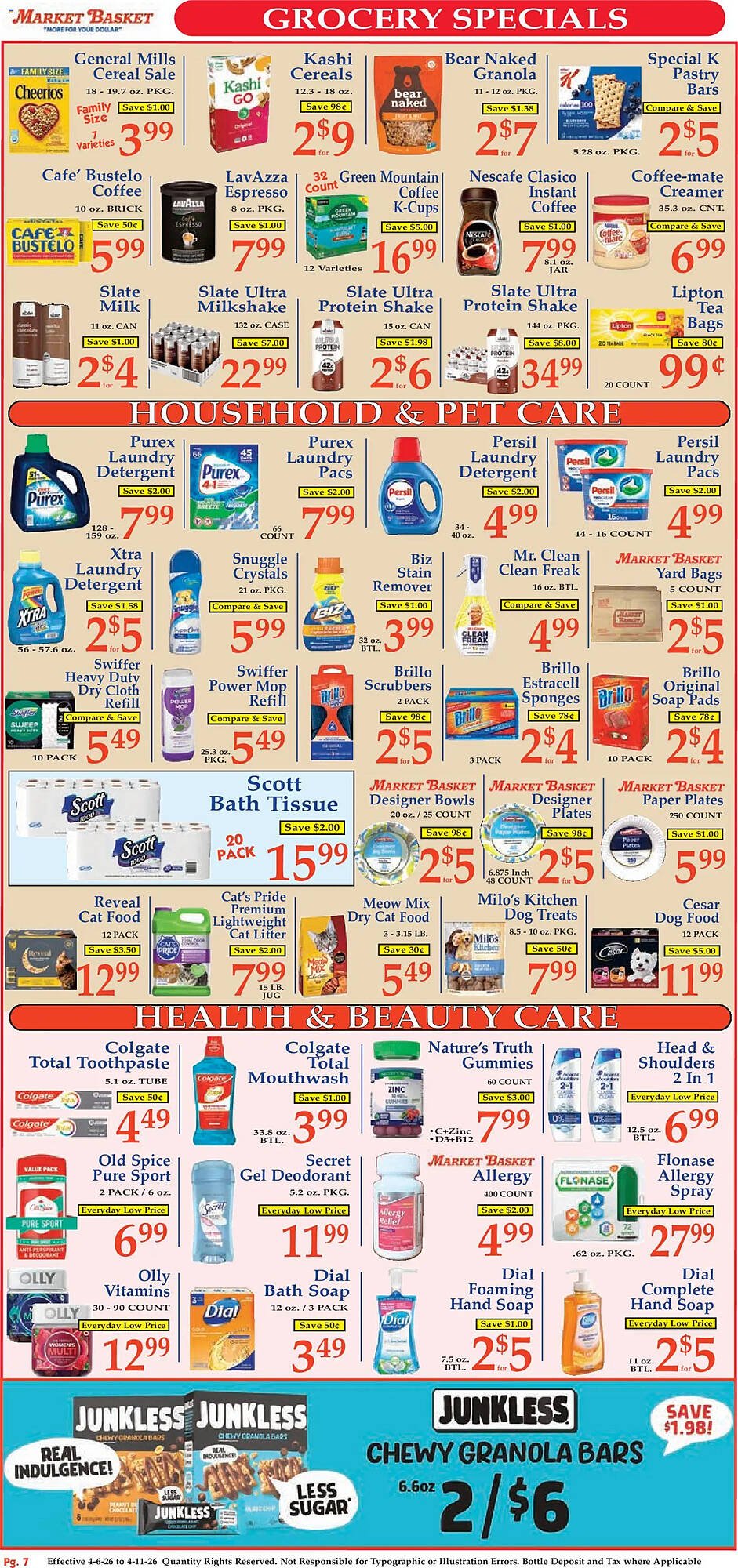 Market Basket weekly ad