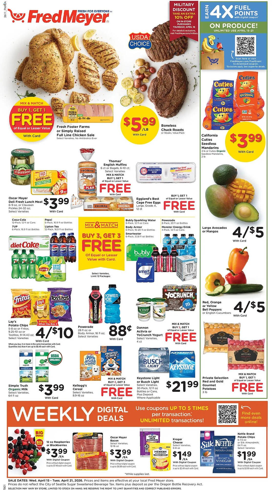 Fred Meyer weekly ad