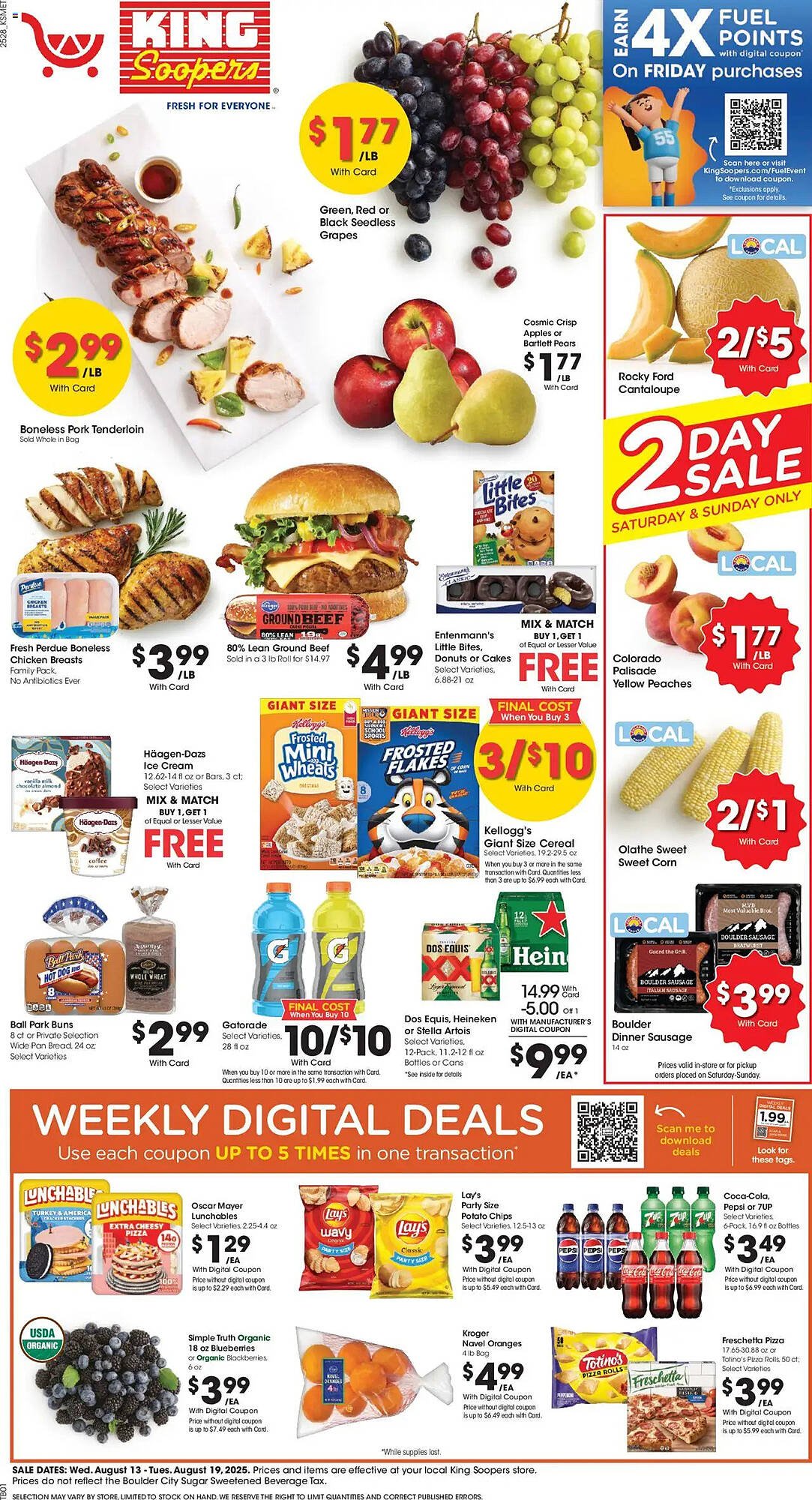 King Soopers Weekly Ad (2025-08-13 - 2025-08-20) | 1