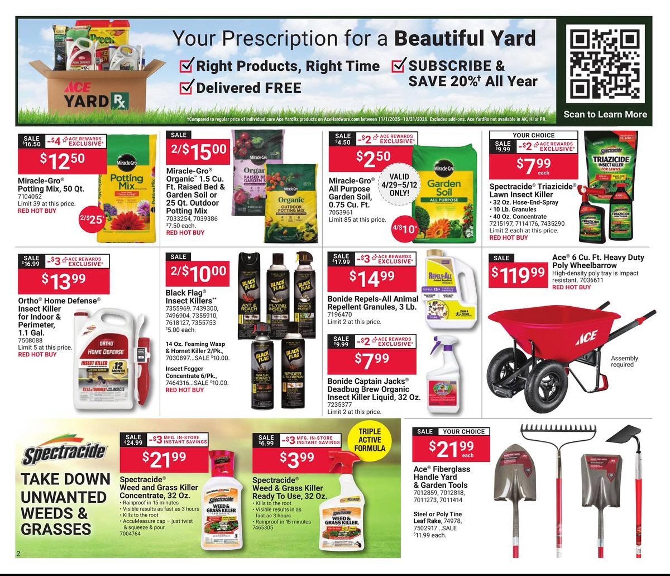 Ace Hardware flyer