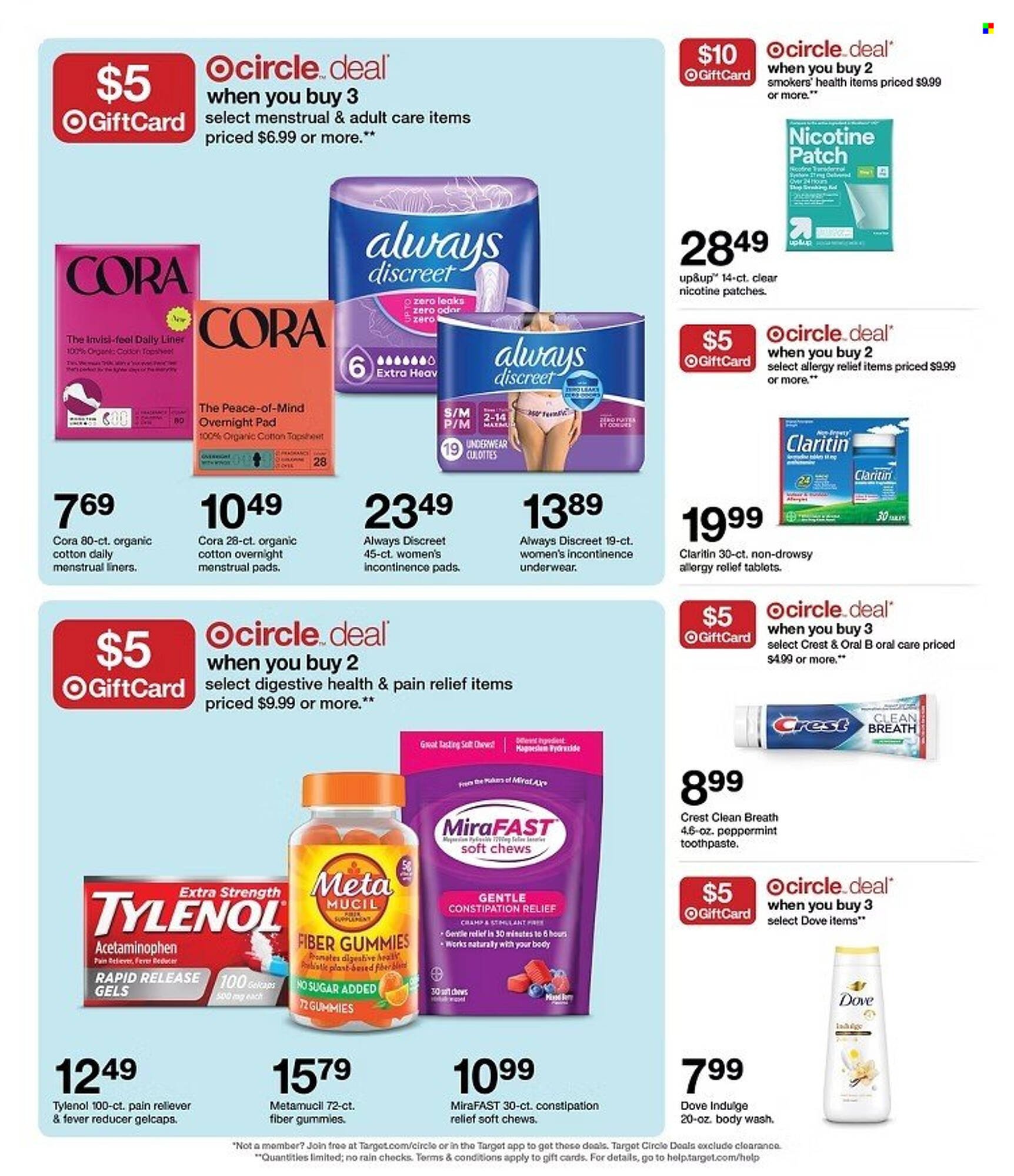 Target weekly ad