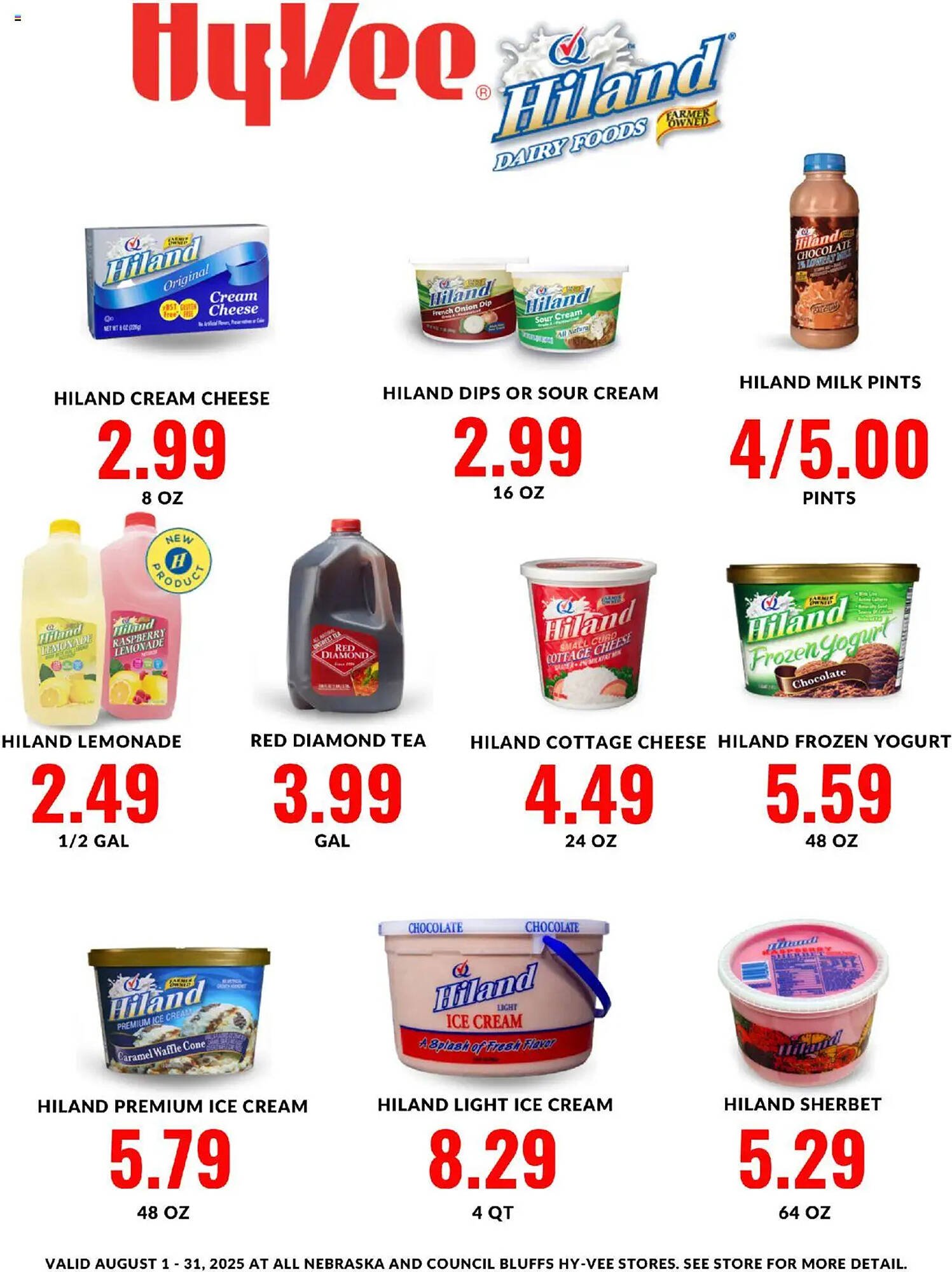 Hy-Vee Weekly Ad (2025-08-01 - 2025-08-31) | 1