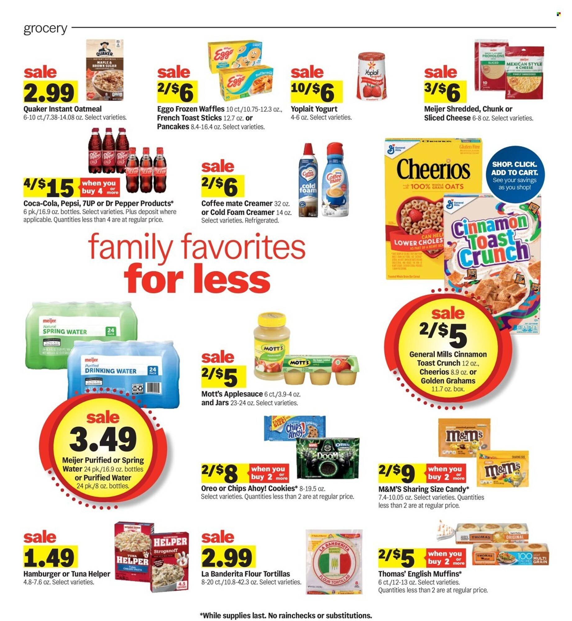 Meijer weekly ad