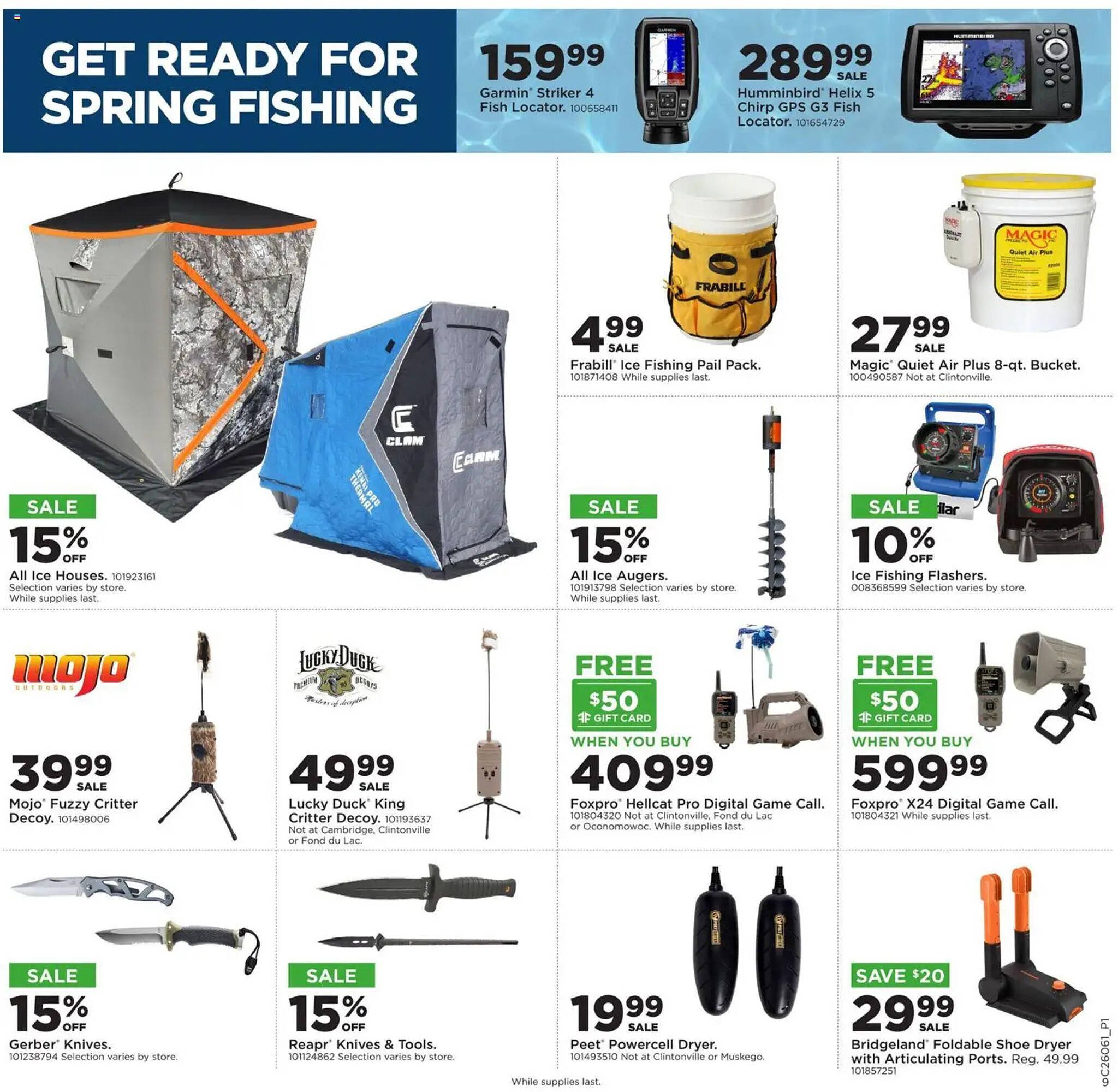 Mills Fleet Farm weekly ad