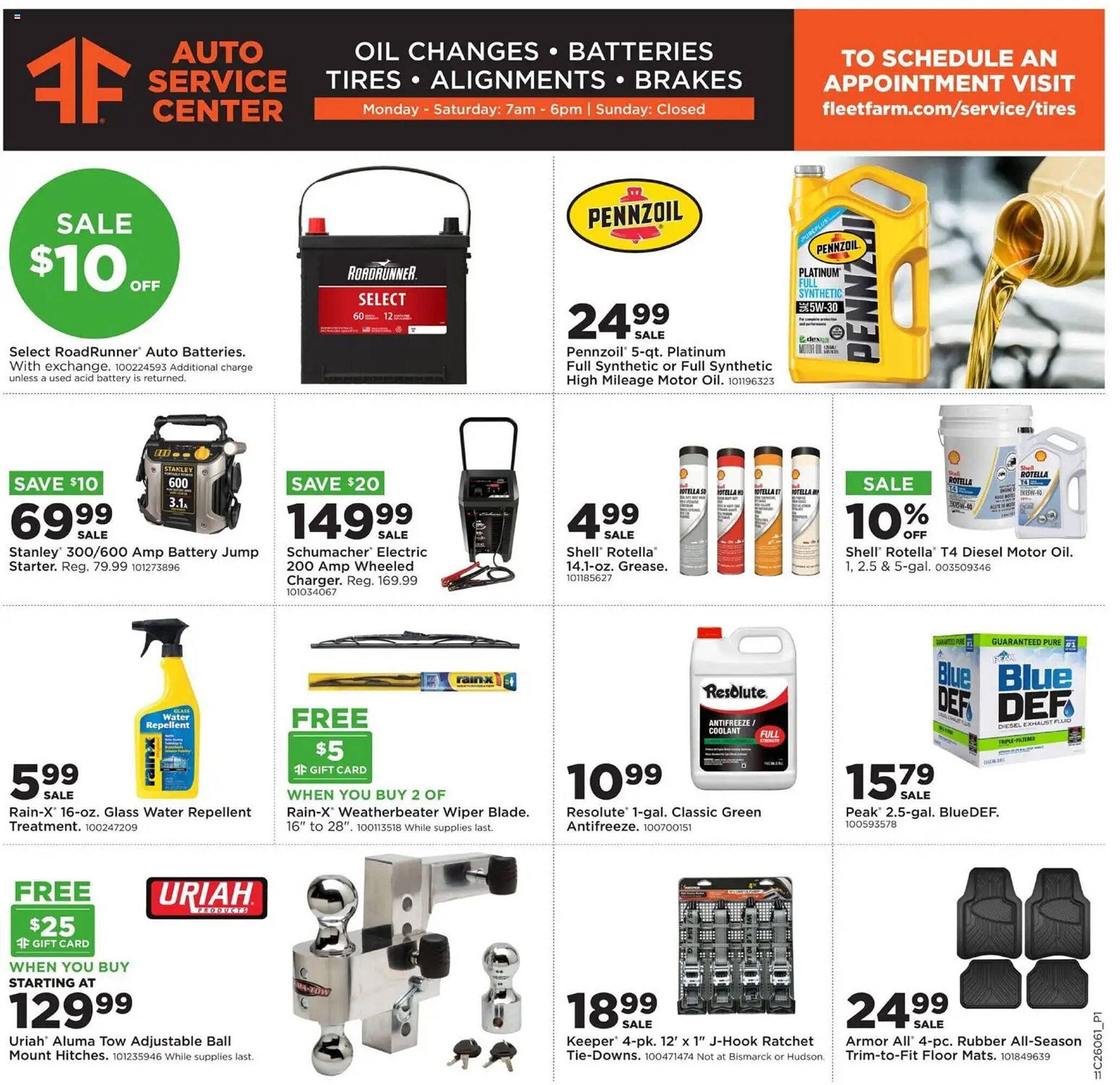 Mills Fleet Farm weekly ad