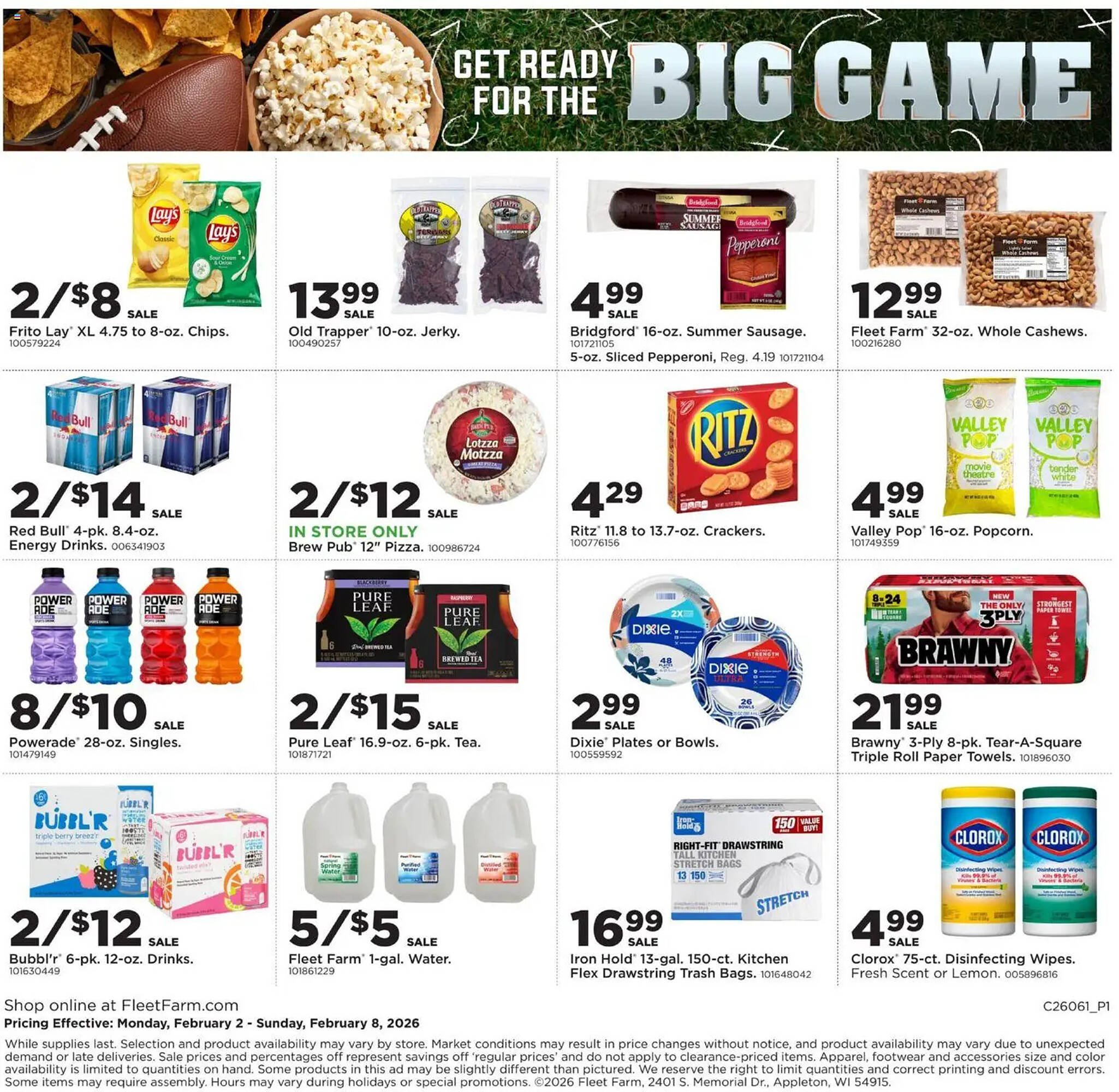 Mills Fleet Farm weekly ad