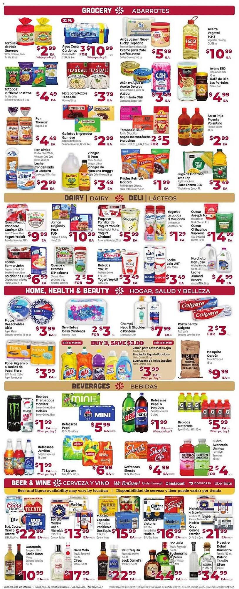Cardenas weekly ad