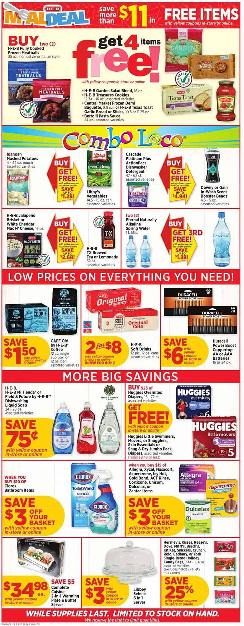 H-E-B weekly ad (2025-11-05 - 2025-11-11) | 2