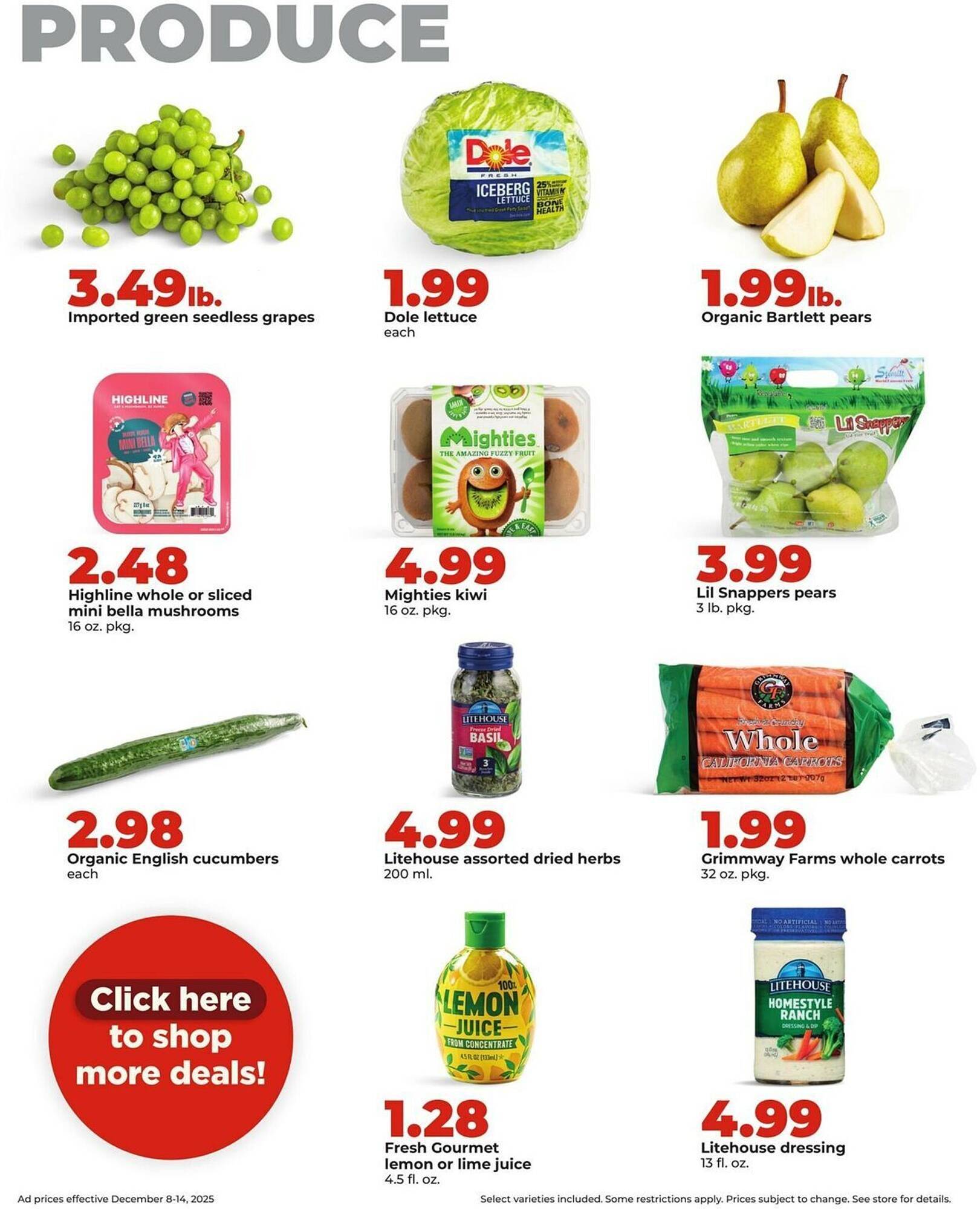 Hy-Vee weekly ad (2025-12-08 - 2025-12-14) | 14
