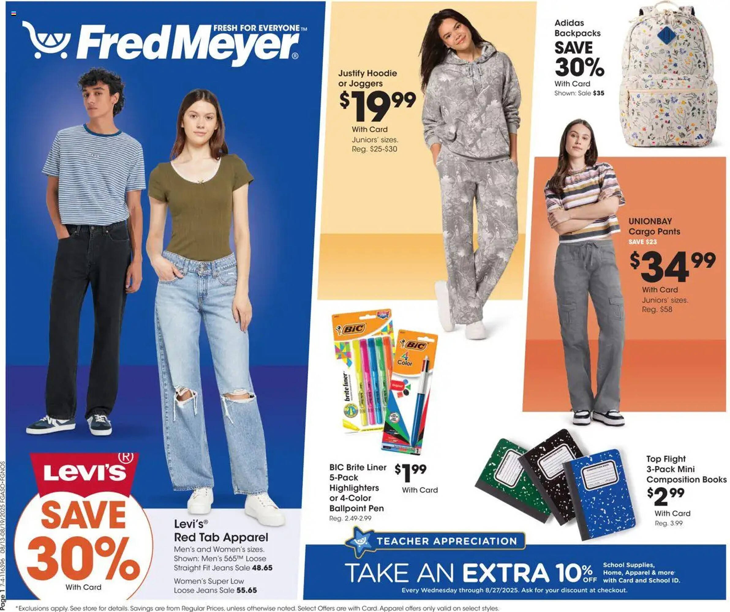 Fred Meyer Weekly Ad (2025-08-13 - 2025-08-20) | 1
