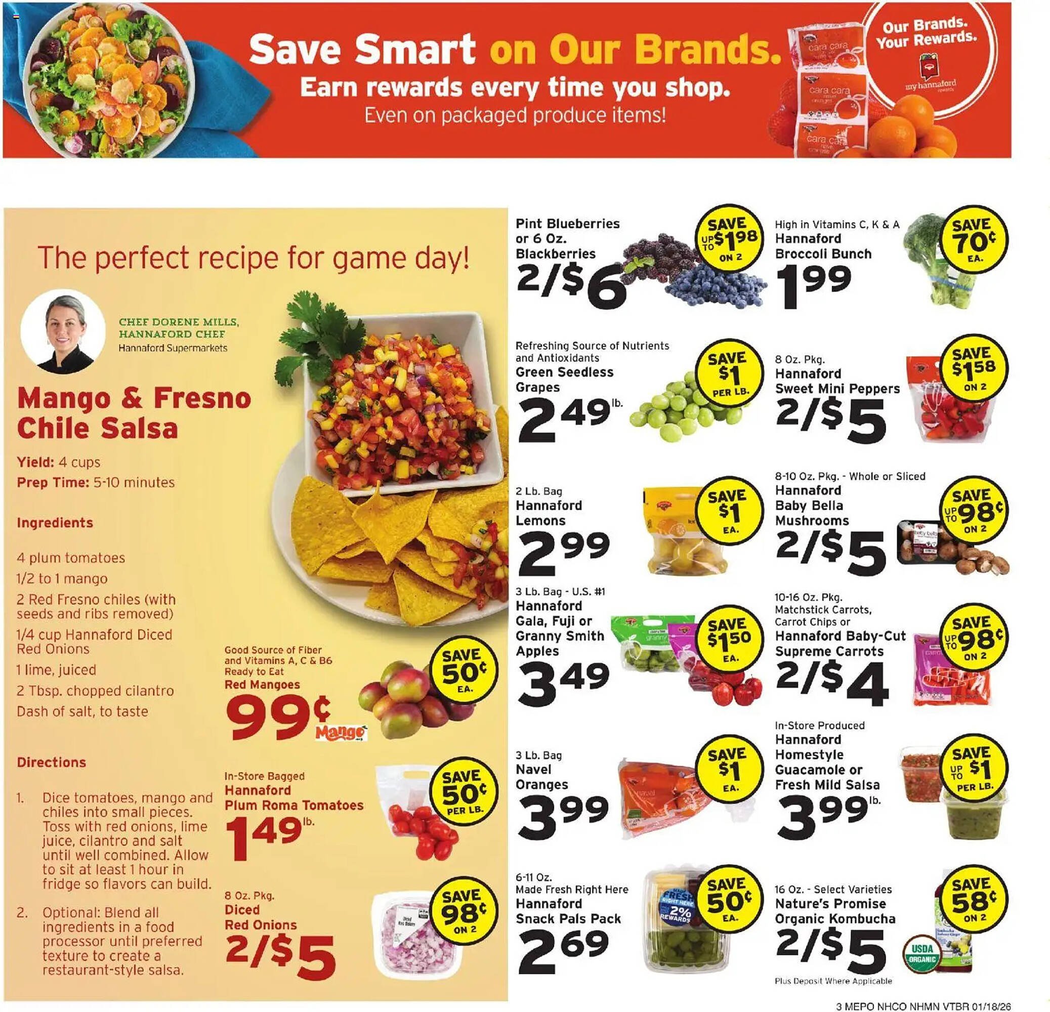 Hannaford flyer