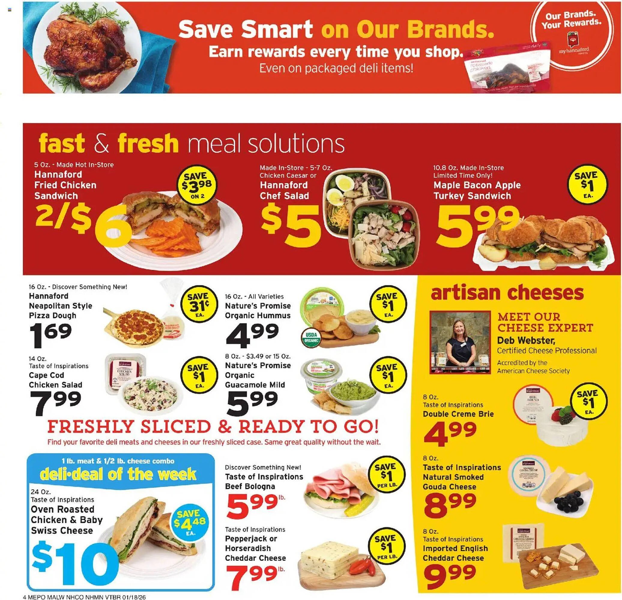 Hannaford flyer