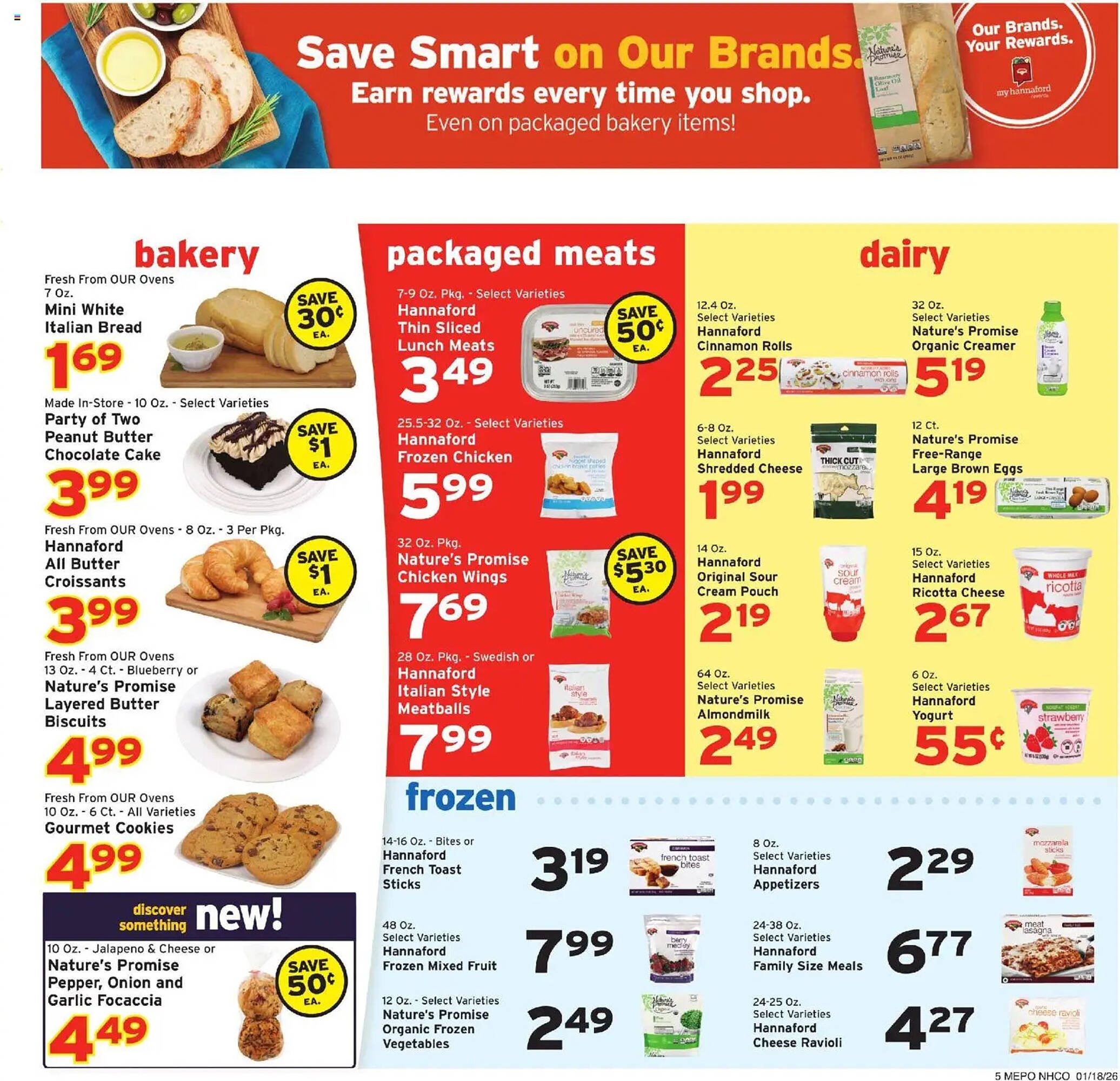 Hannaford flyer