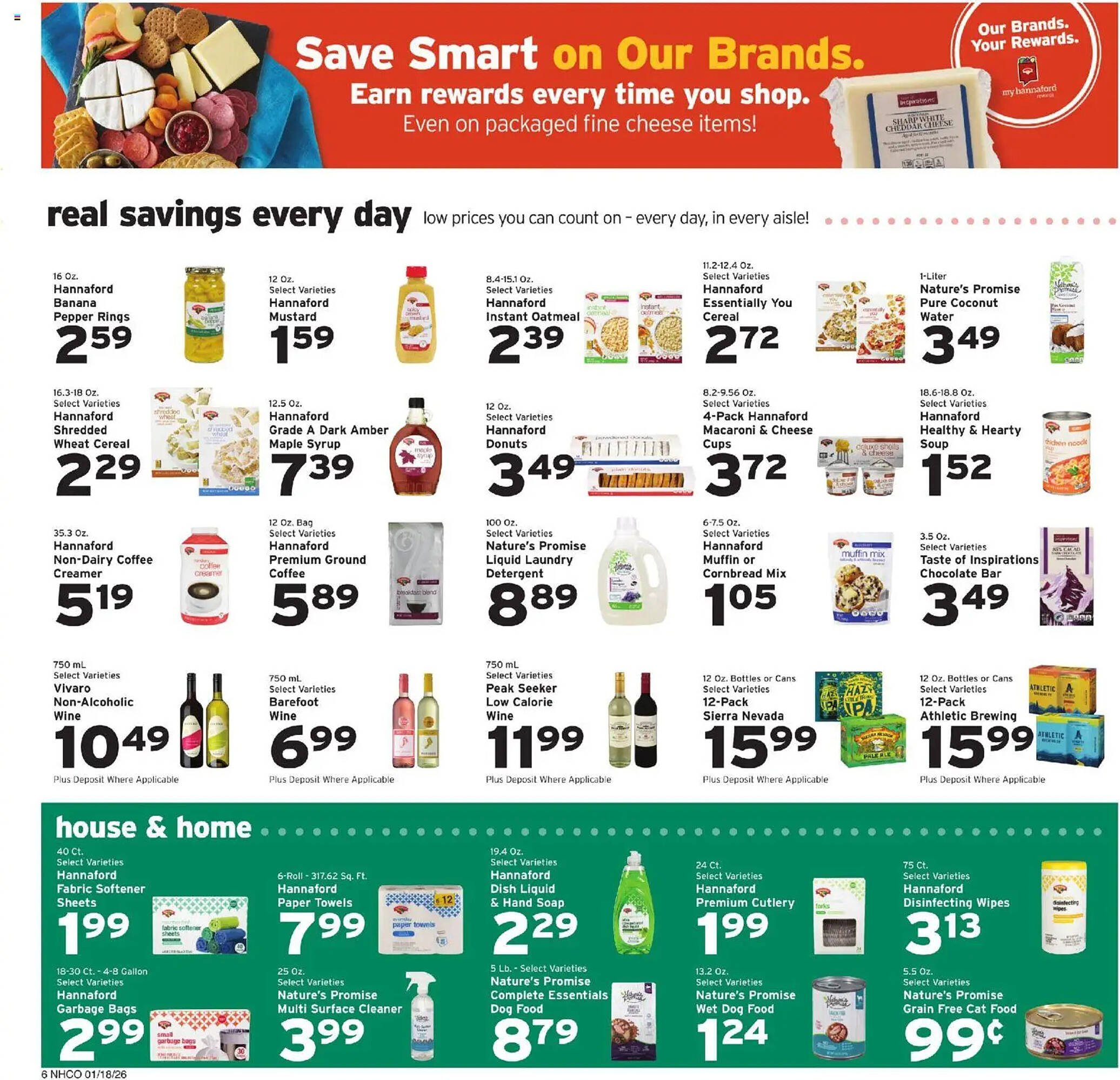 Hannaford flyer