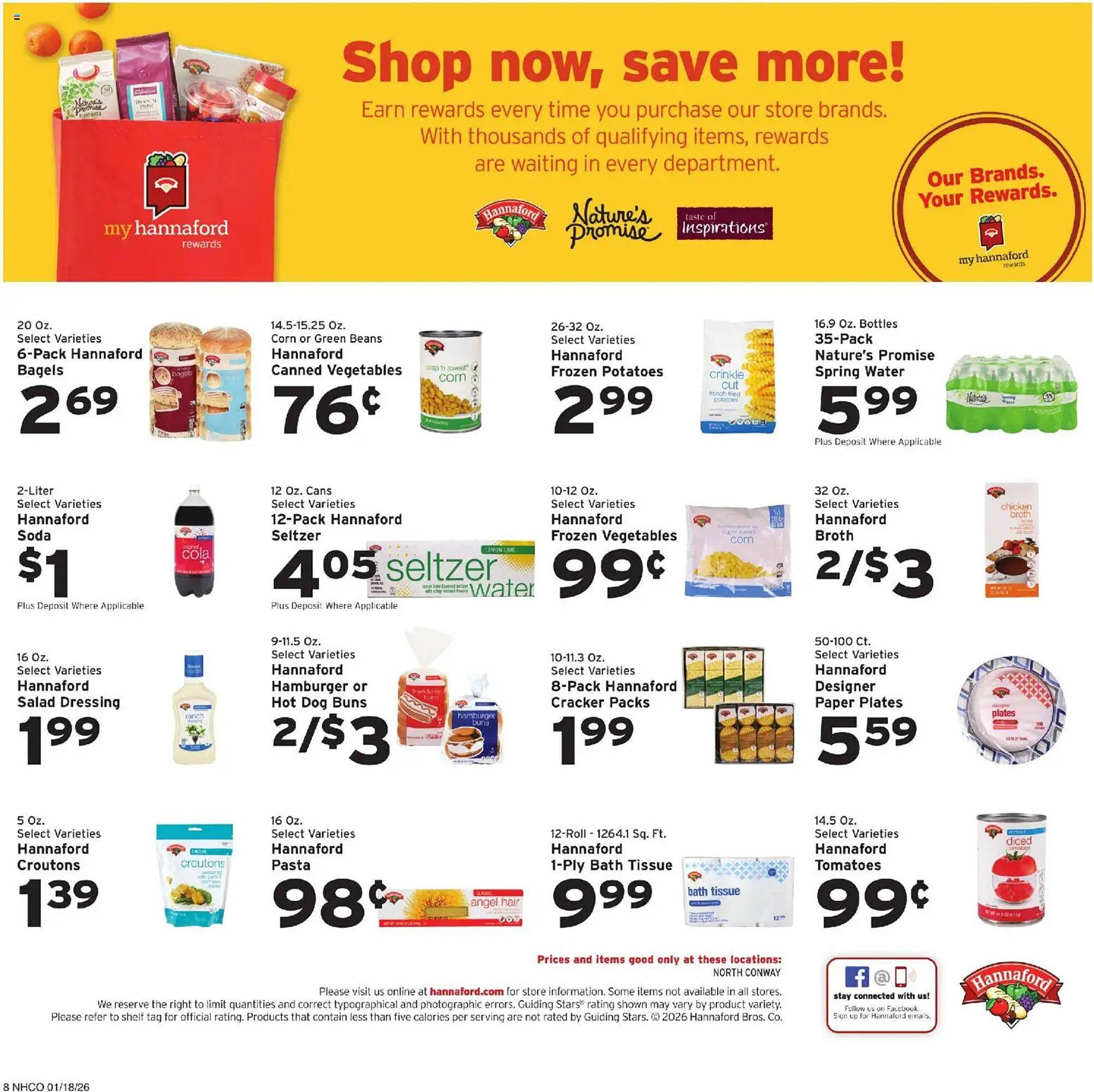 Hannaford flyer