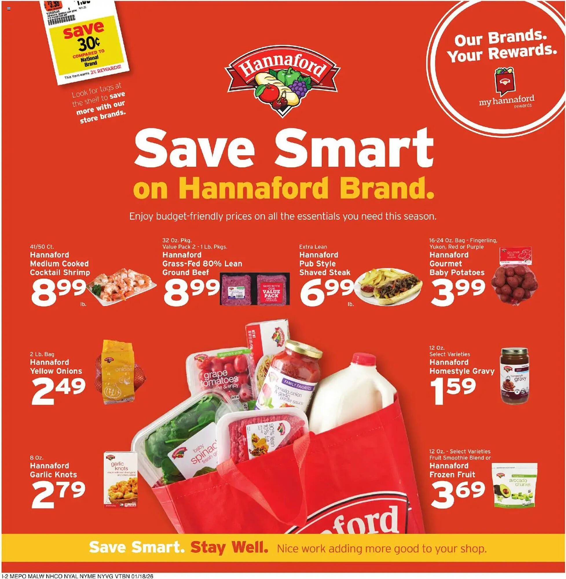 Hannaford flyer