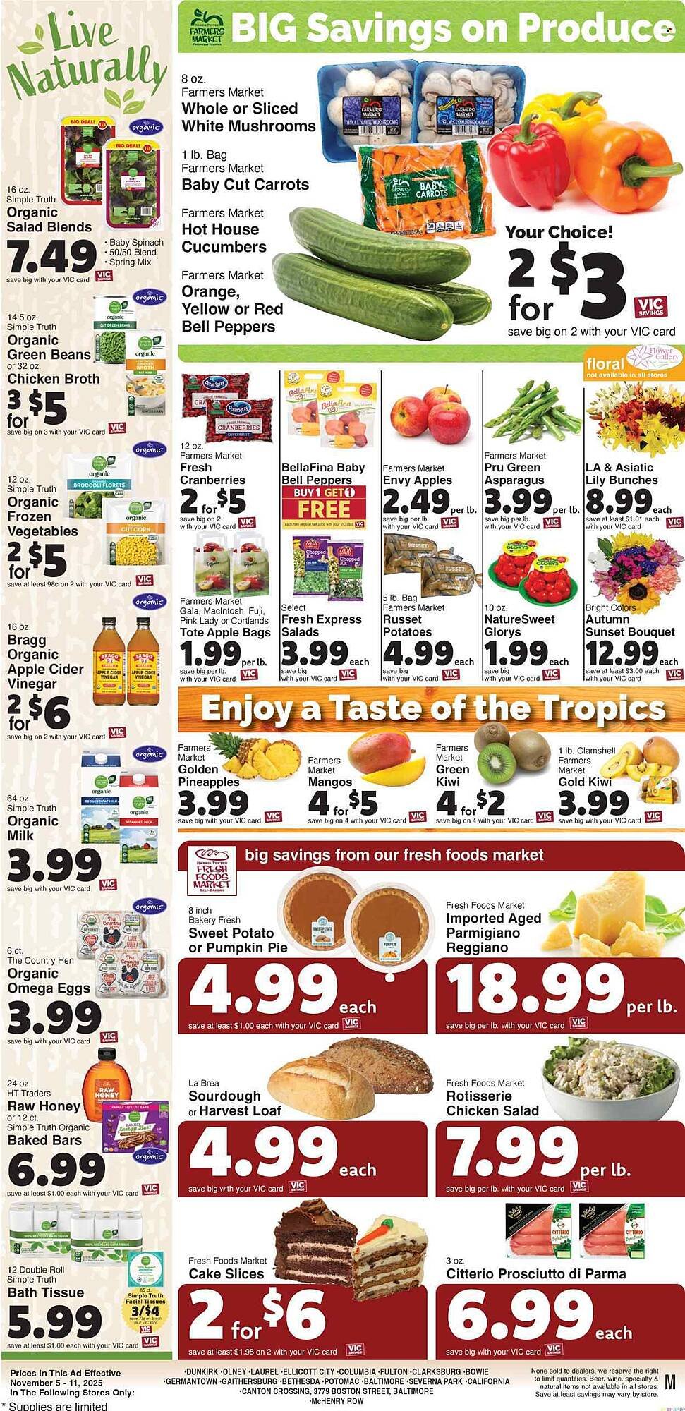 Harris Teeter weekly ad (2025-11-05 - 2025-11-11) | 10