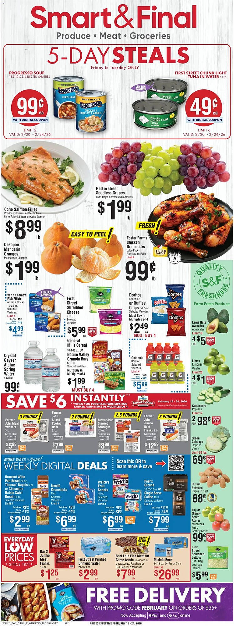 Smart &amp; Final weekly ad