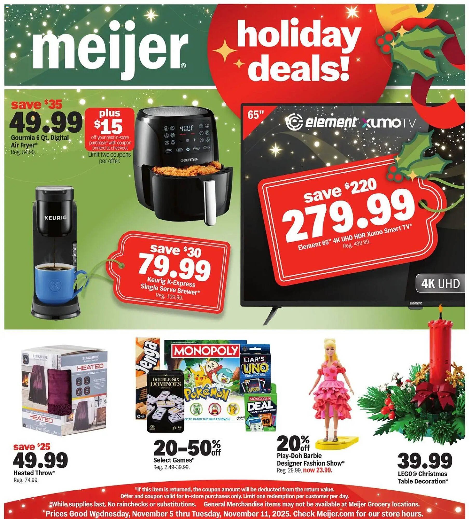 Meijer weekly ad (2025-11-05 - 2025-11-12) | 1