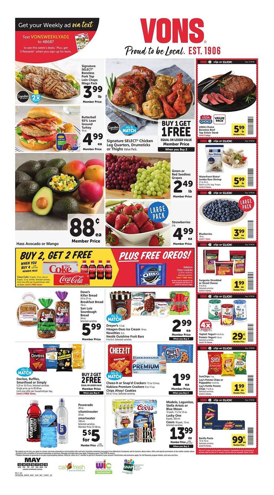 Vons weekly ad