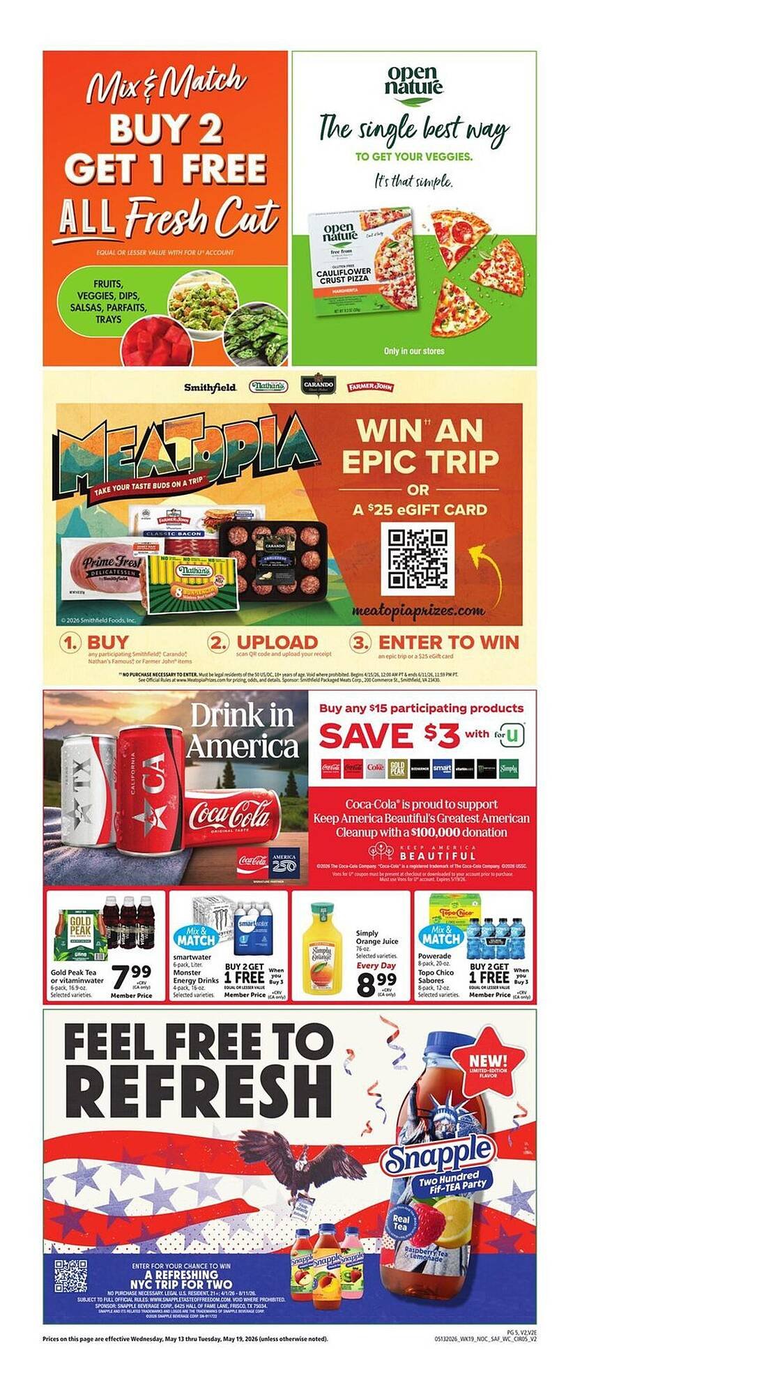 Vons weekly ad